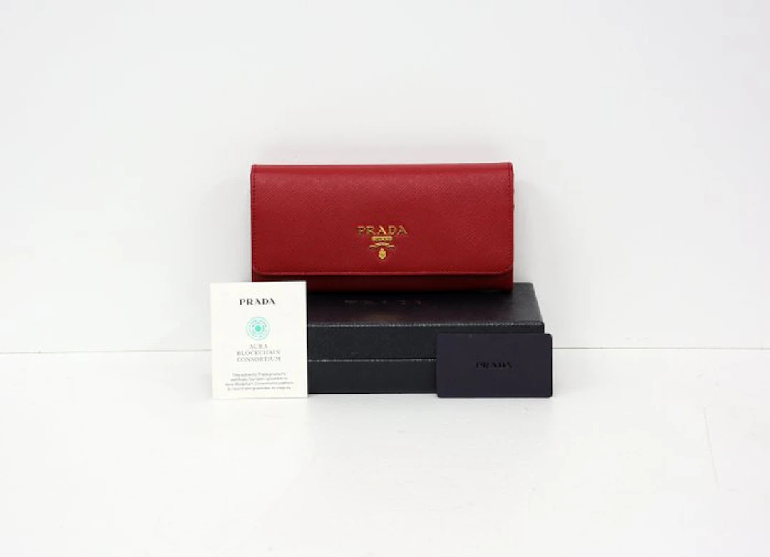 Prada - Portafoglio grande in Saffiano - Wallet