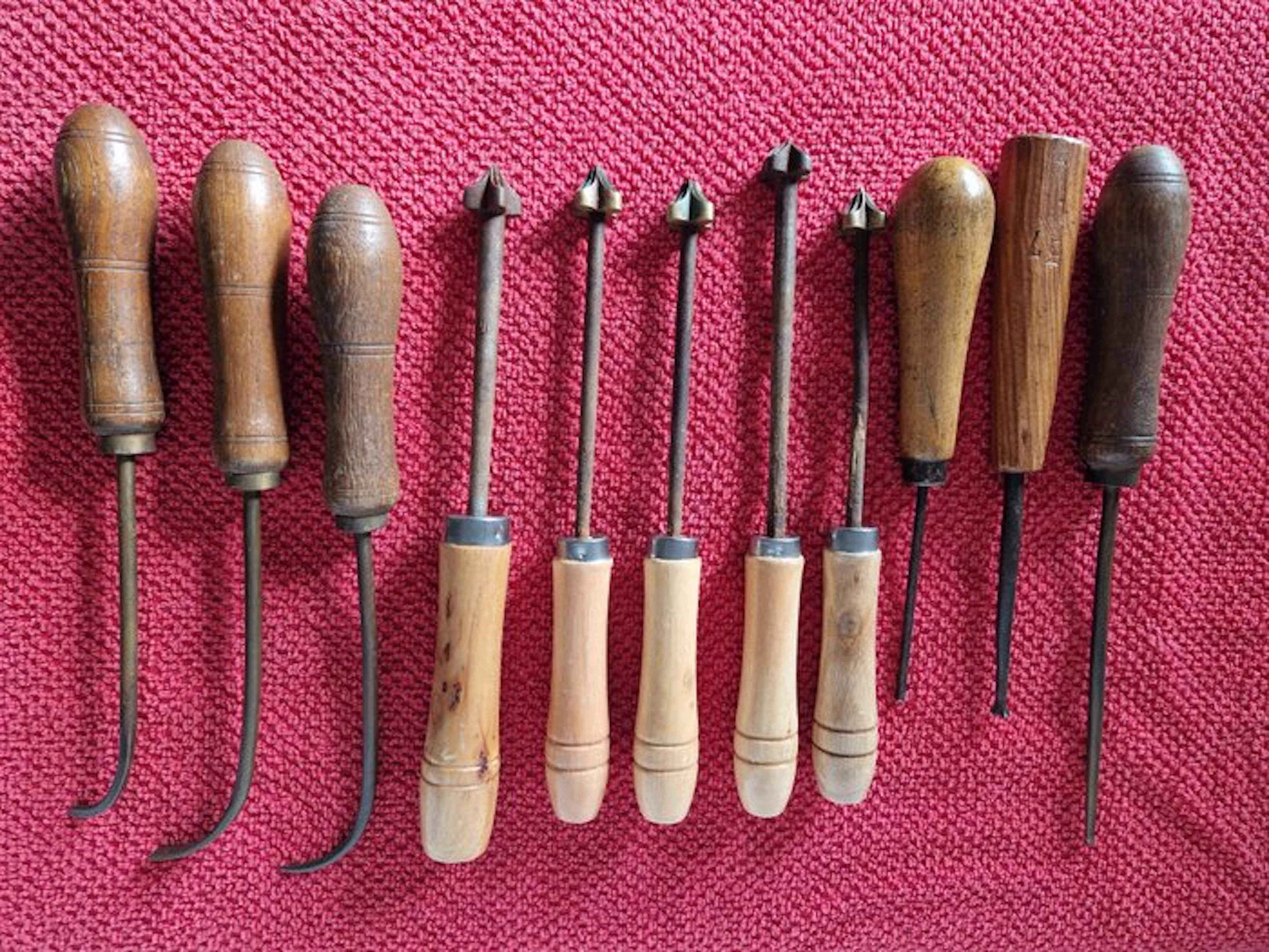 Industrial equipment - Vintage hatmakers' irons...