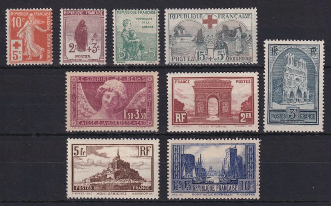 France 1914/1931 - Lot of semi-modern items chosen between No