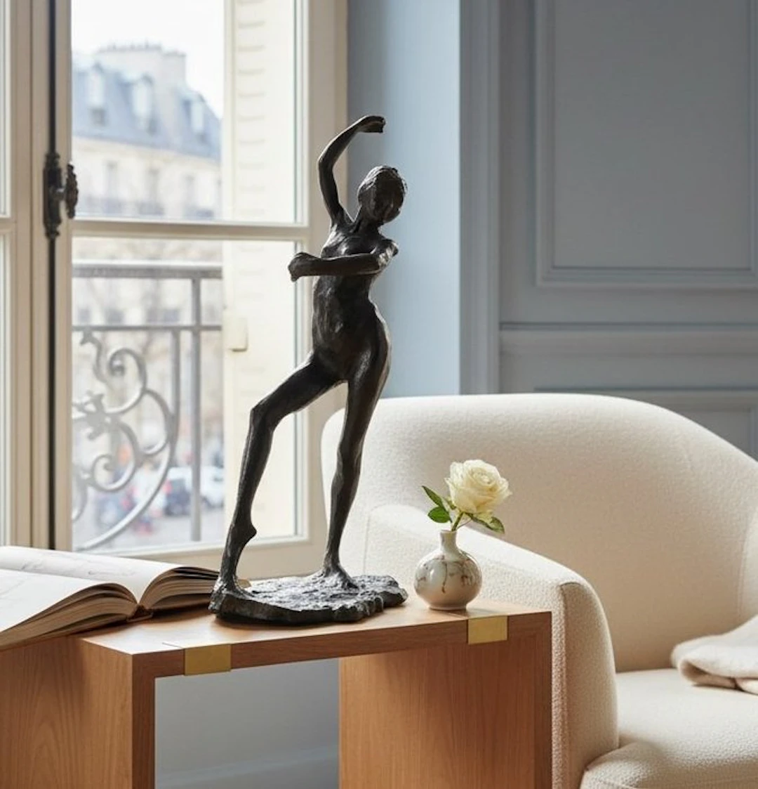 Edgar Degas - after - Statue