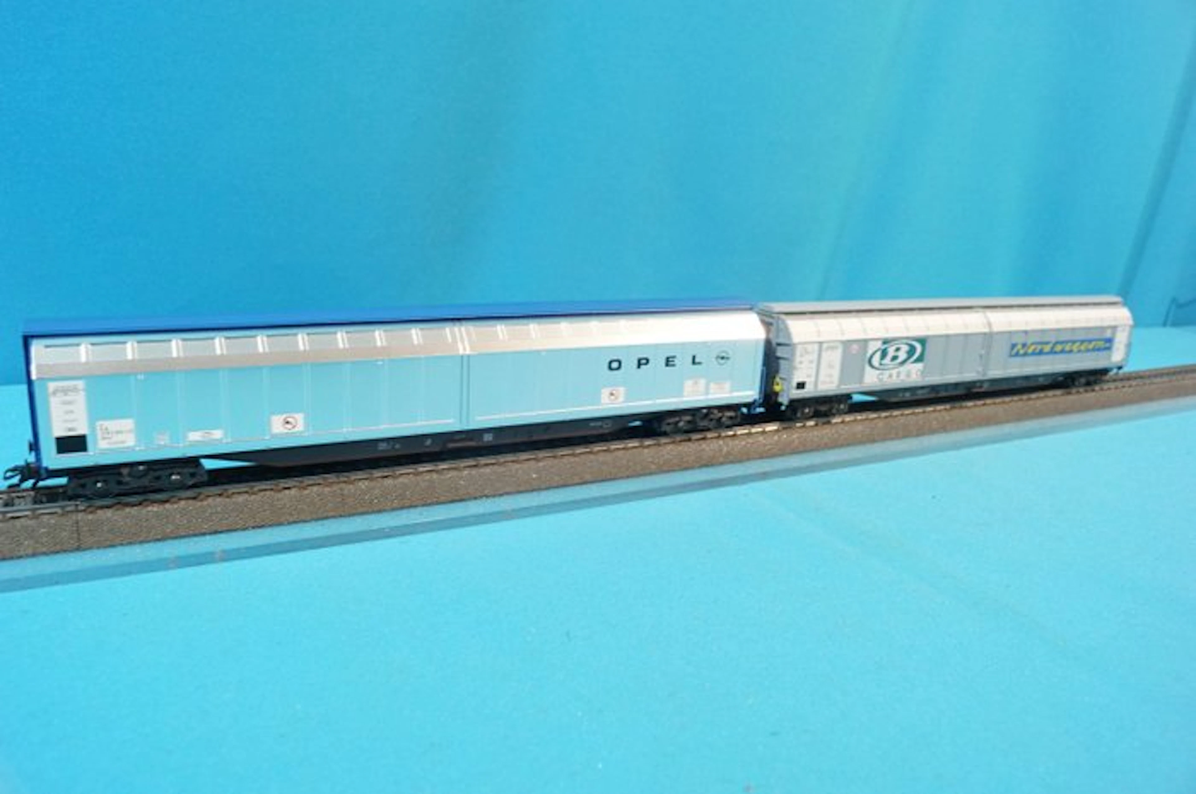 Märklin H0 - 48039 & 48032 - Model train freight carriage...