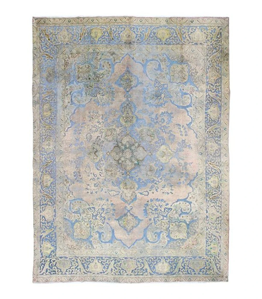 Designer Modern Vintage Art Rug - Carpet - 390 cm - 290 cm - Modern Deco Art
