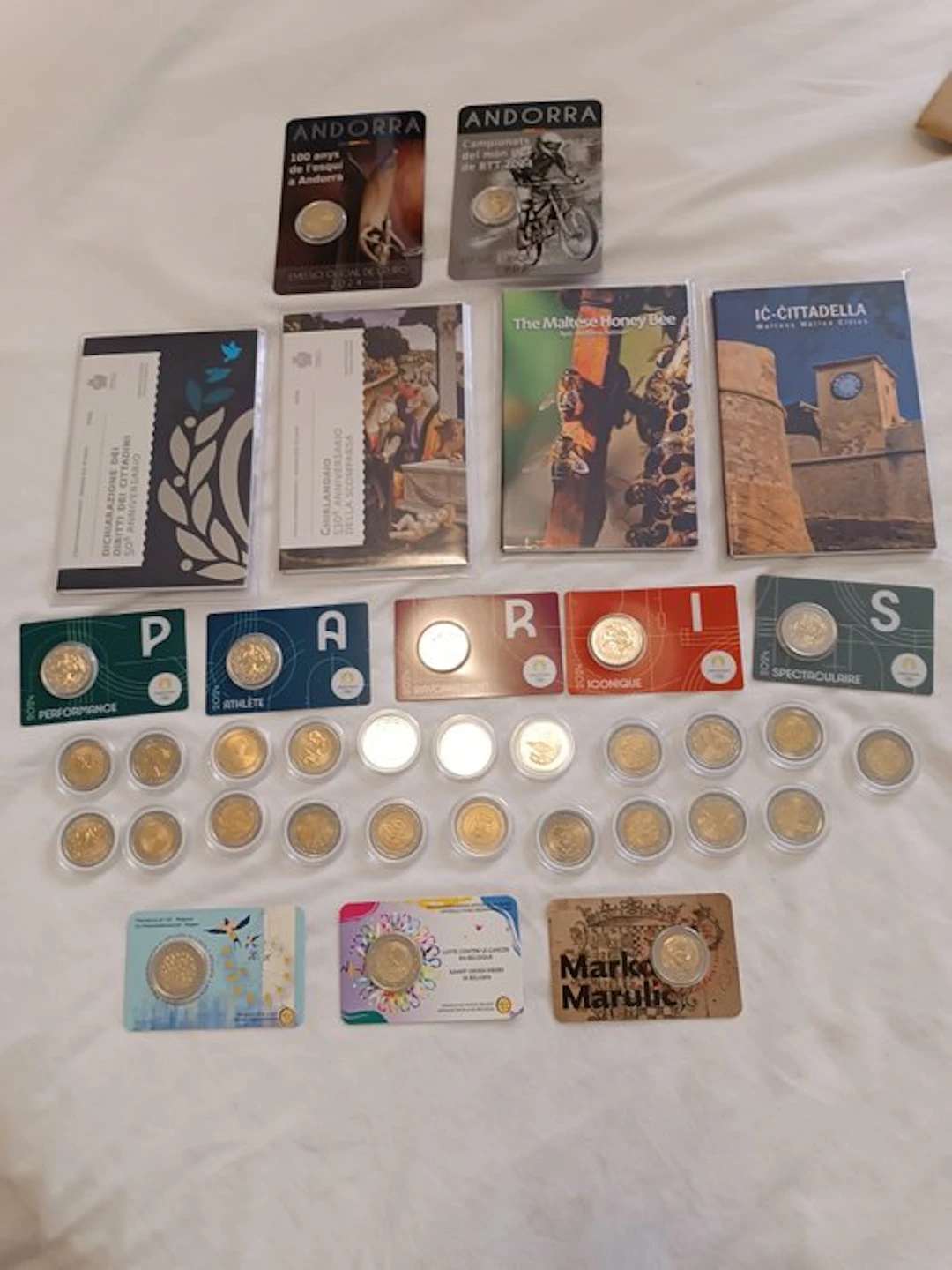 Europe. 2 Euro 2024 (35 coins incl. 14 coincards) (No reserve price)