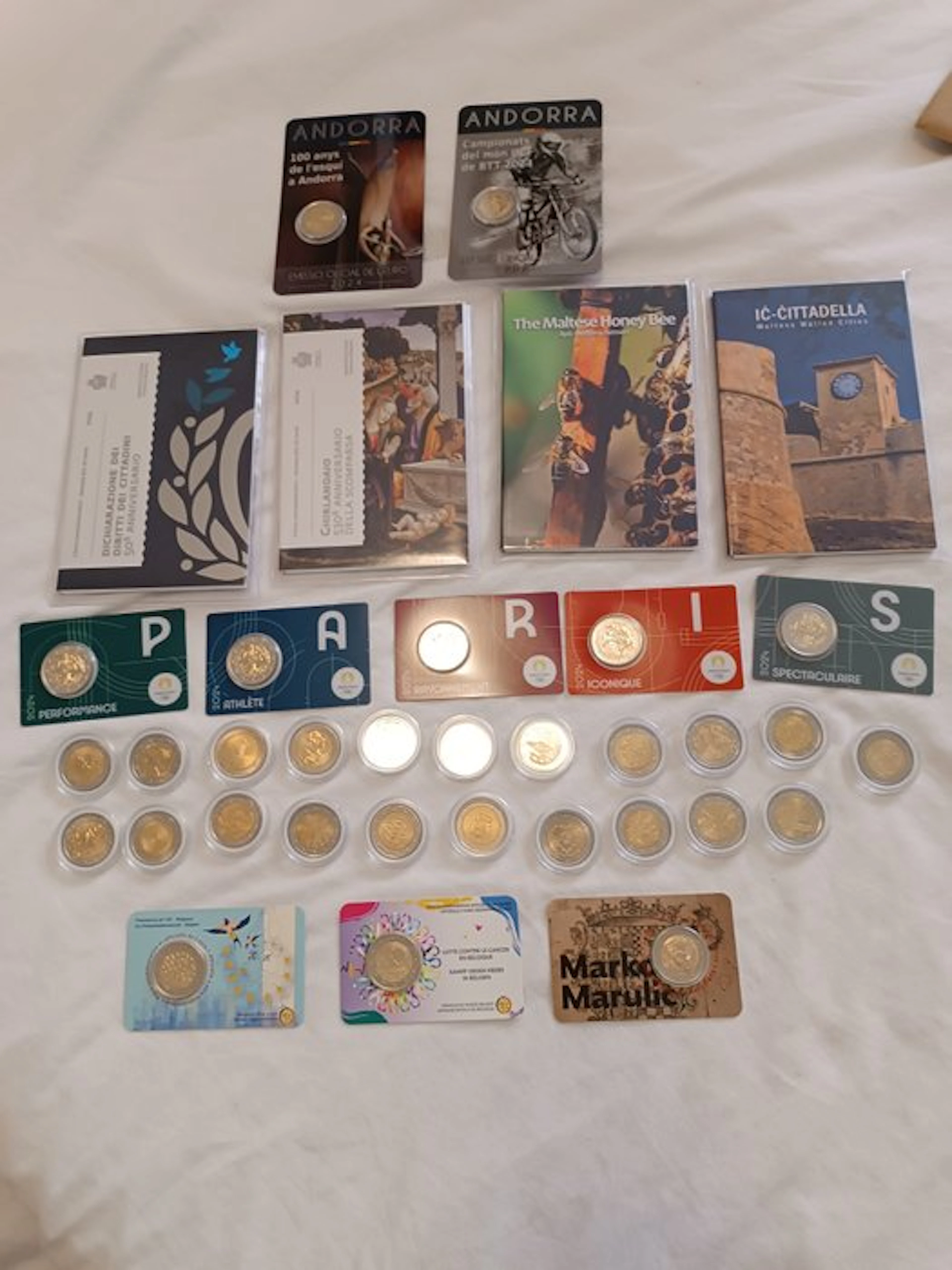 Europe. 2 Euro 2024 (35 coins incl. 14 coincards) (No reserve price)