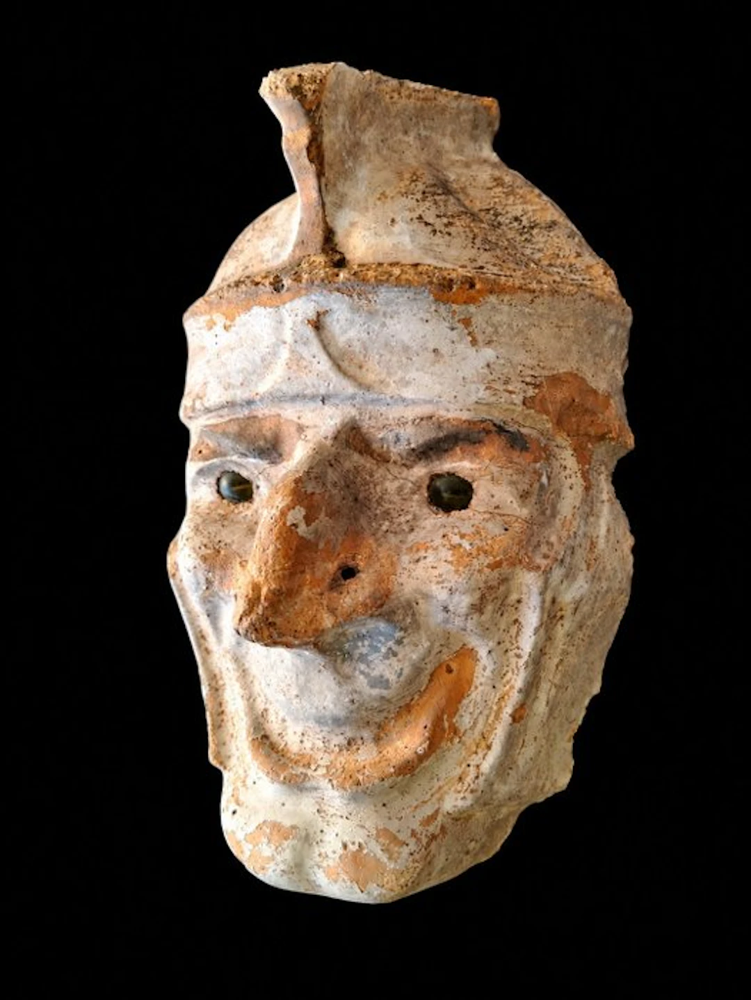 Wall decoration - Terracotta theatrical mask – Greek Mythology, 1920s