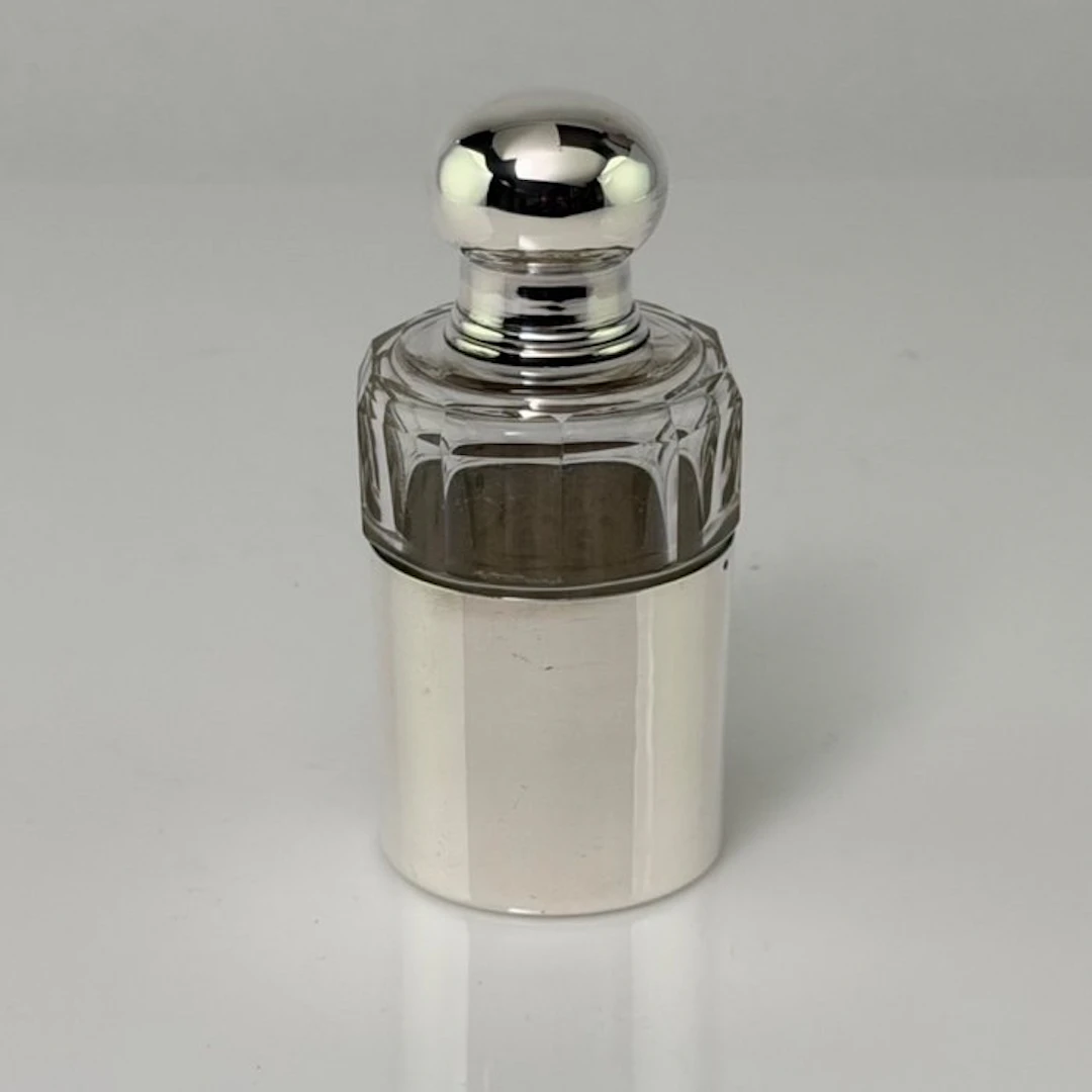 AR - Bottle - Belle Époque - .950 silver - Travel Flask with Cup