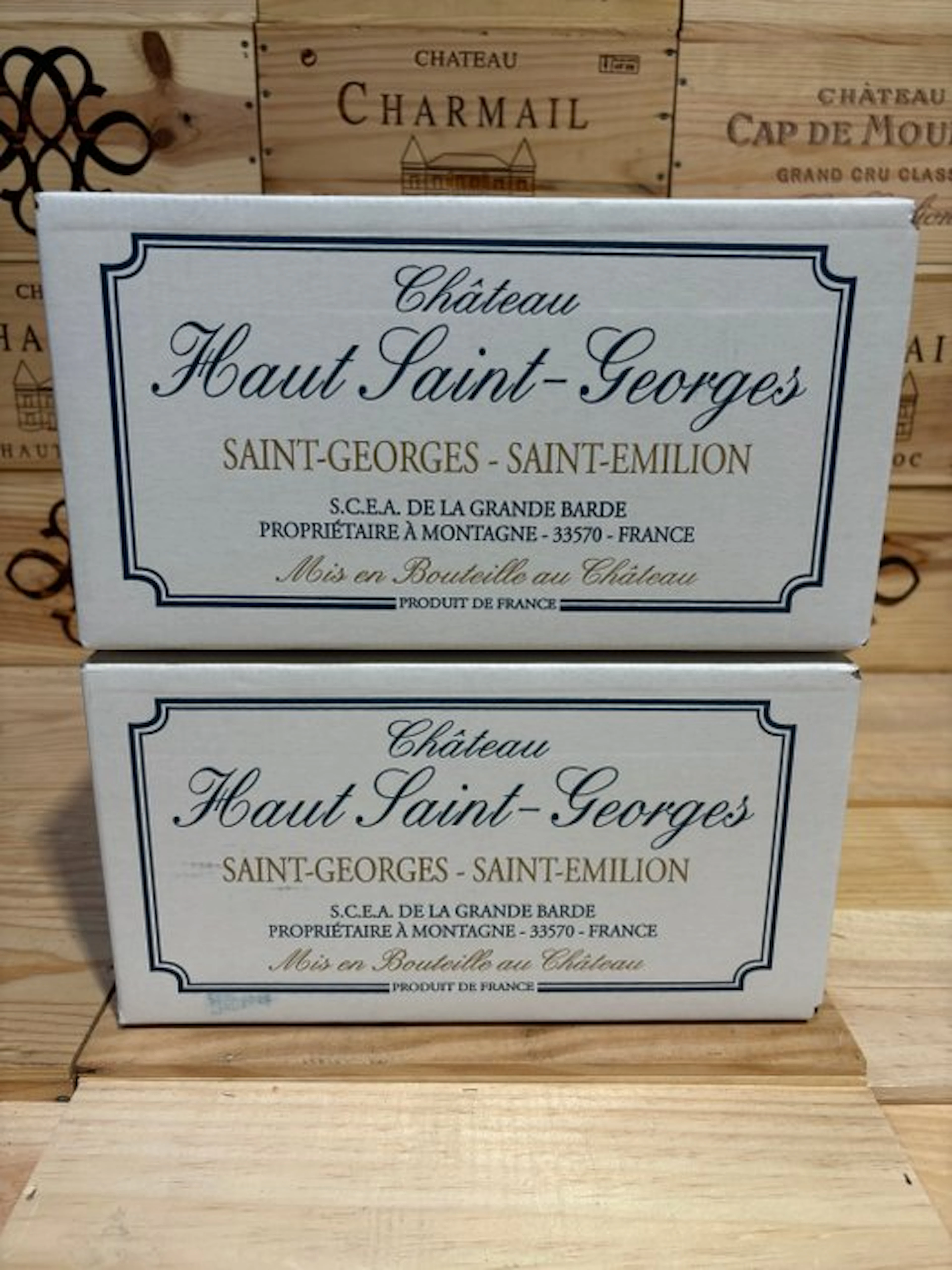 2015 Château Haut Saint Georges - Saint-Émilion - 12 Bottles (0.75L)