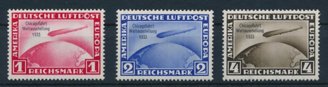 German Empire 1933 - Chicagofahrt