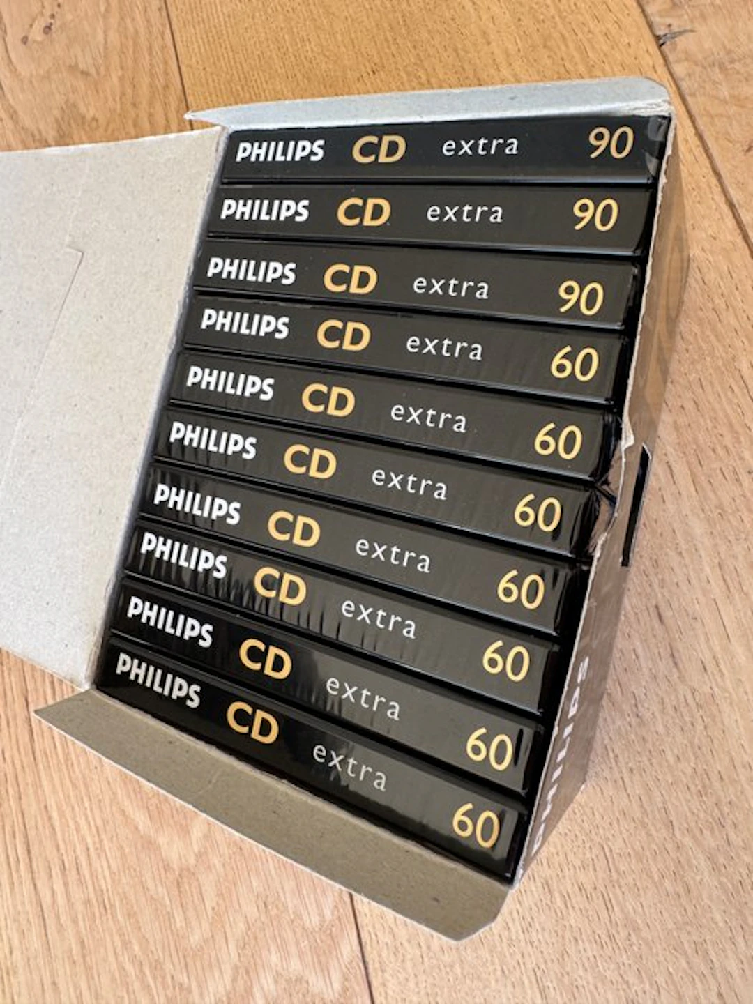Philips - CD extra 90 High-Bias (Type II / Chrome) Blank audio cassette