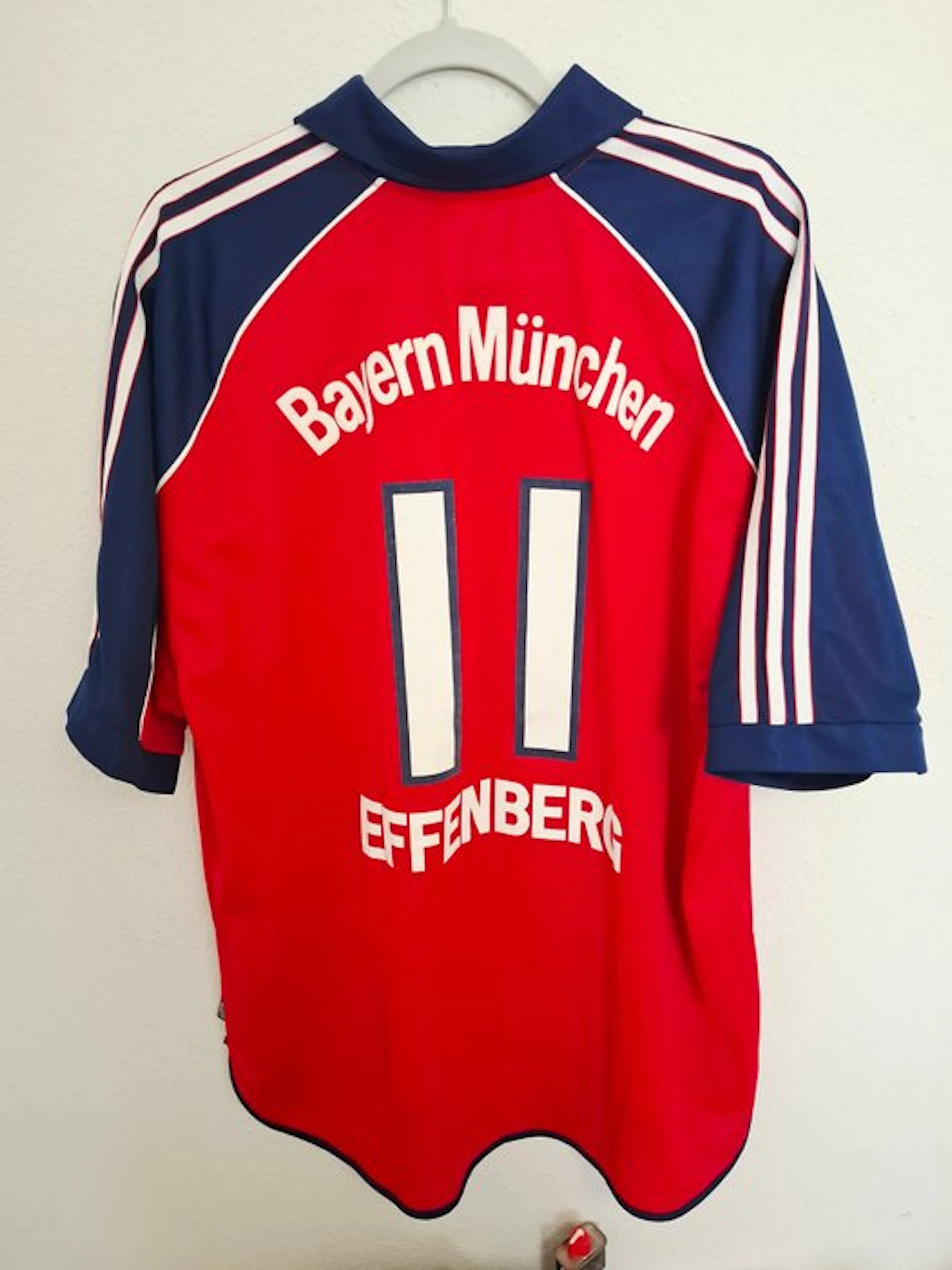 Bayern Munich - Bundesliga - Stefan Effenberg - 1999 - Football jersey