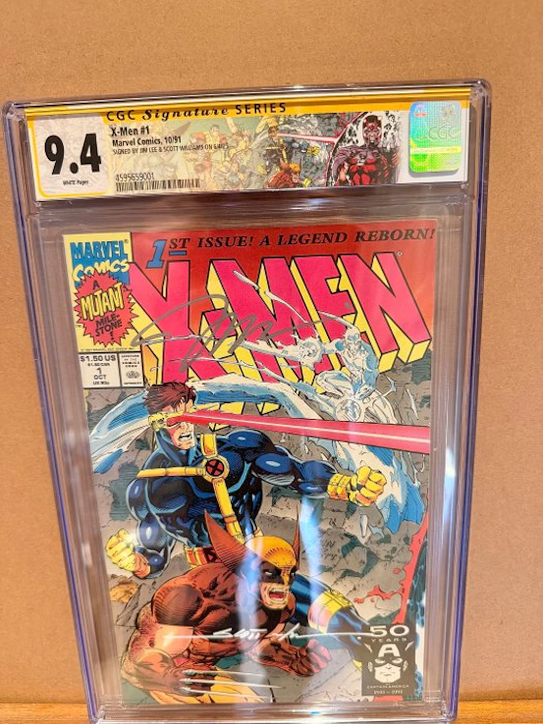 X-Men #1 - Signature – Firmado por Jim Lee & Scott...