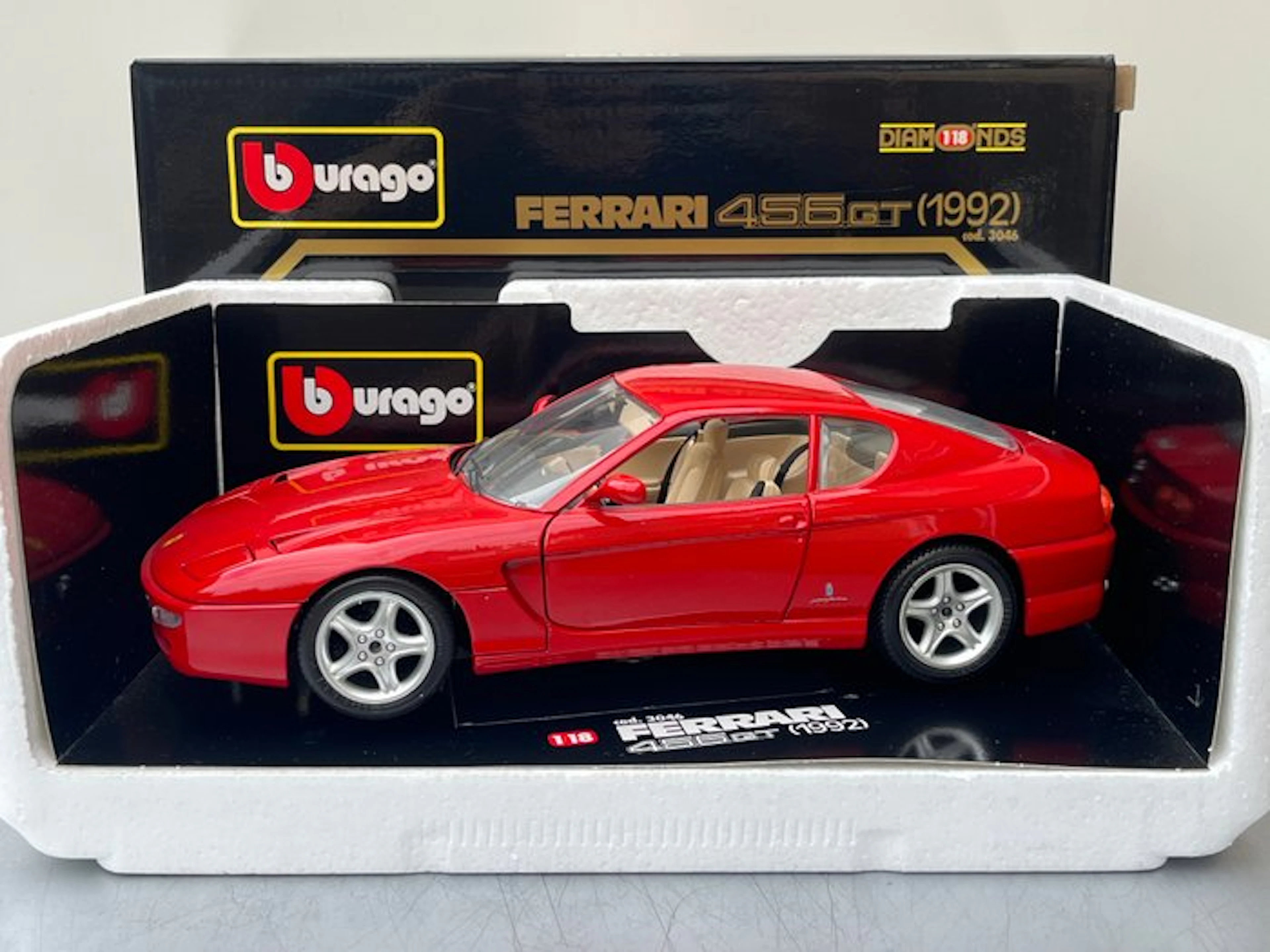 Bburago 1:18 - Model sports car - Ferrari 456 GT...