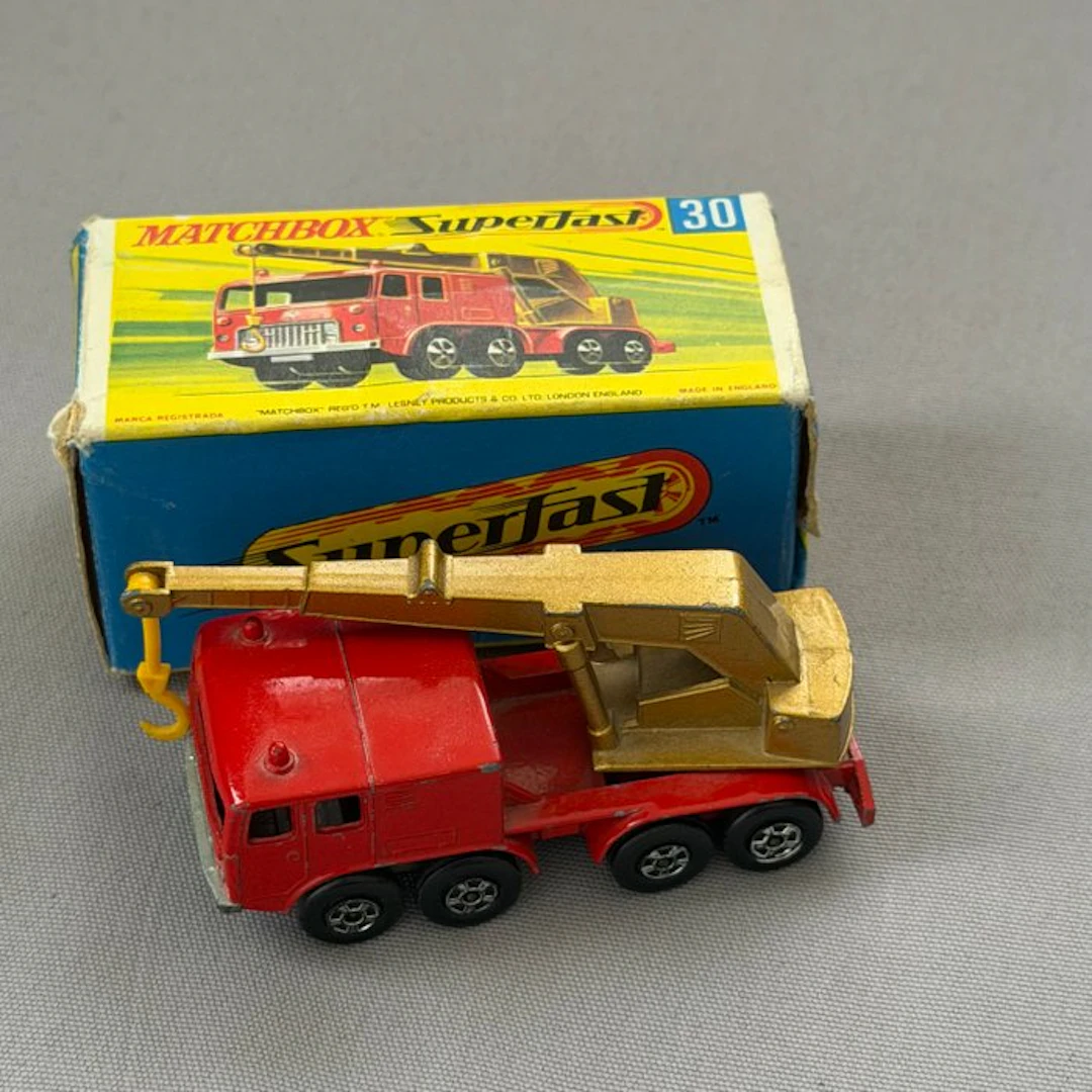 Matchbox - Model car - Superfast 30 Crane Truck