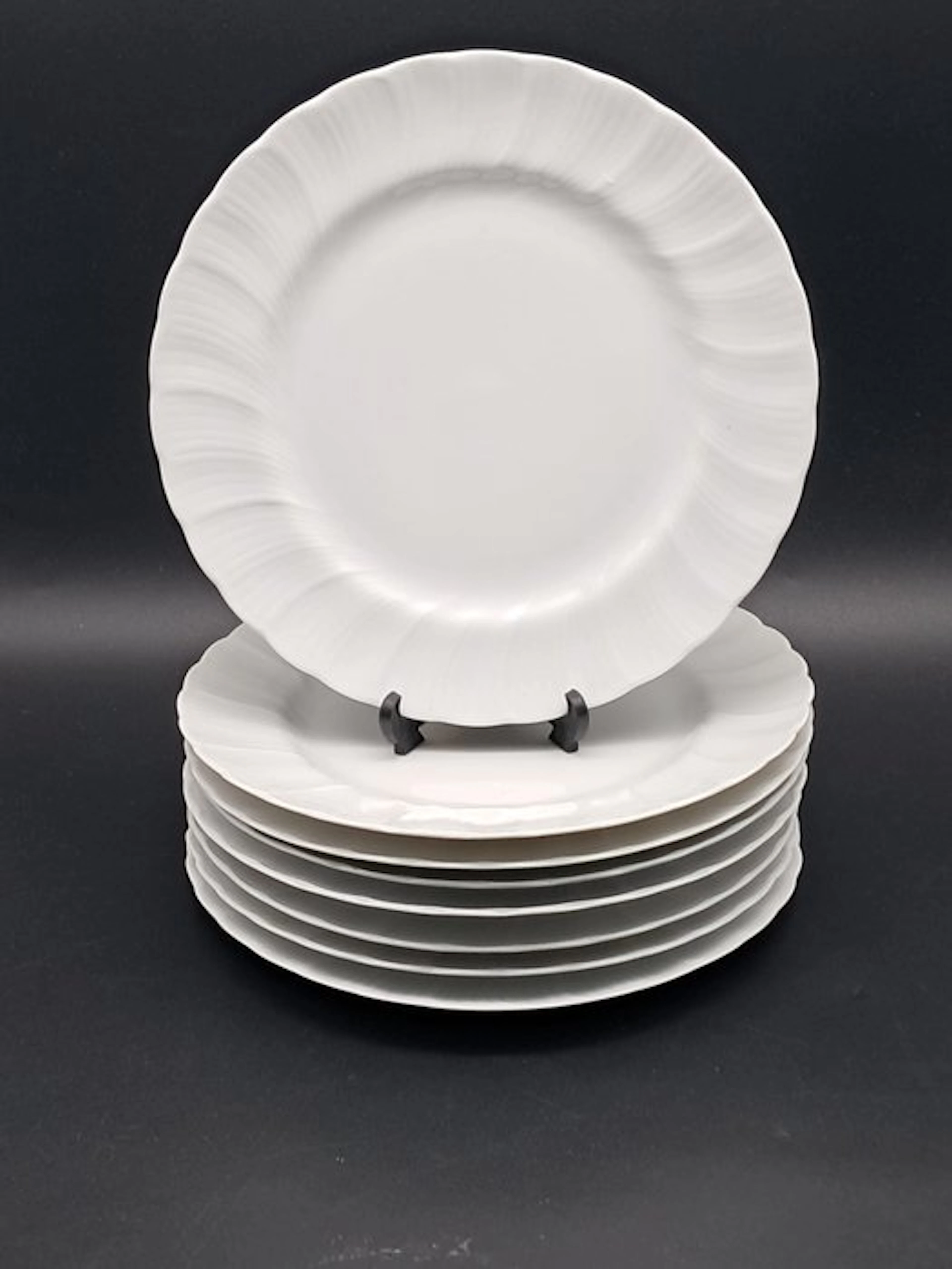 Bernardaud & C Limoges - Plate (8) - Palm - Porcelain