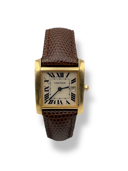 Cartier - Tank Française - 2466 - Men - 2000-2010 | Barnebys