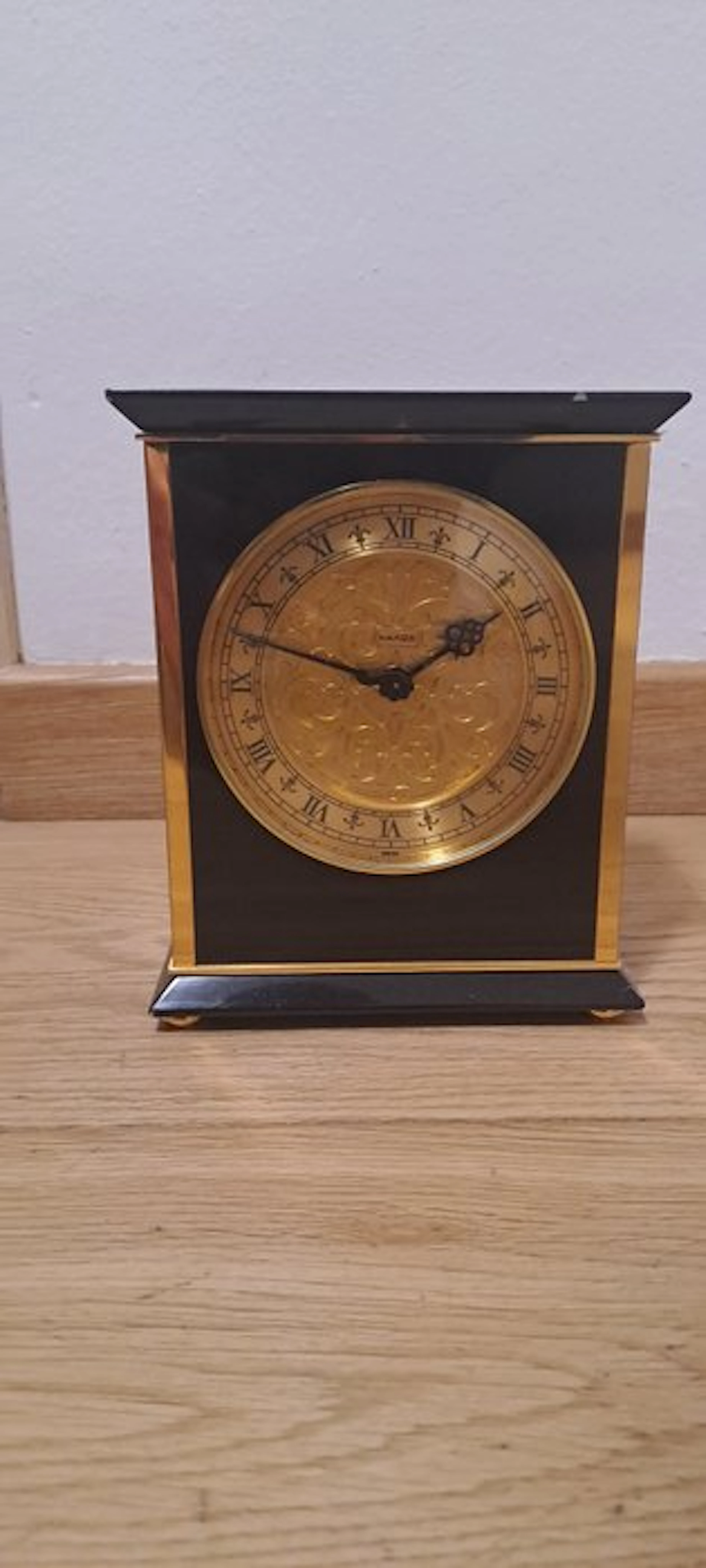 Mantel clock - Brass - 1970-1980 - Luxor