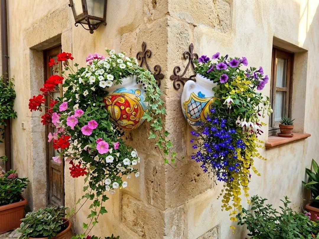 caltagirone - Jardinière (2) - Ceramic