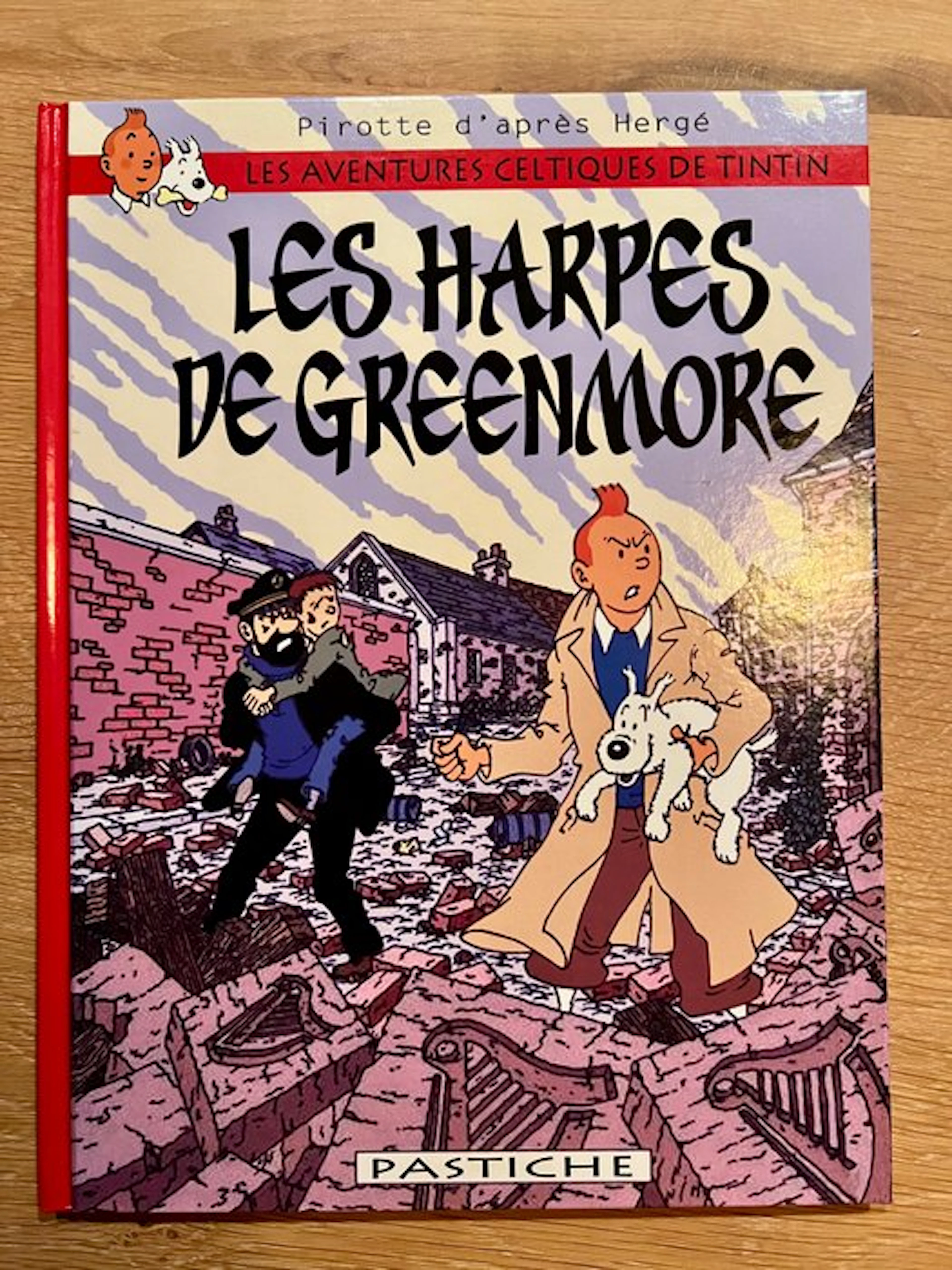 Kuifje - Les Harpes de Greenmore - 1 Pastiche - First French edition - 2016