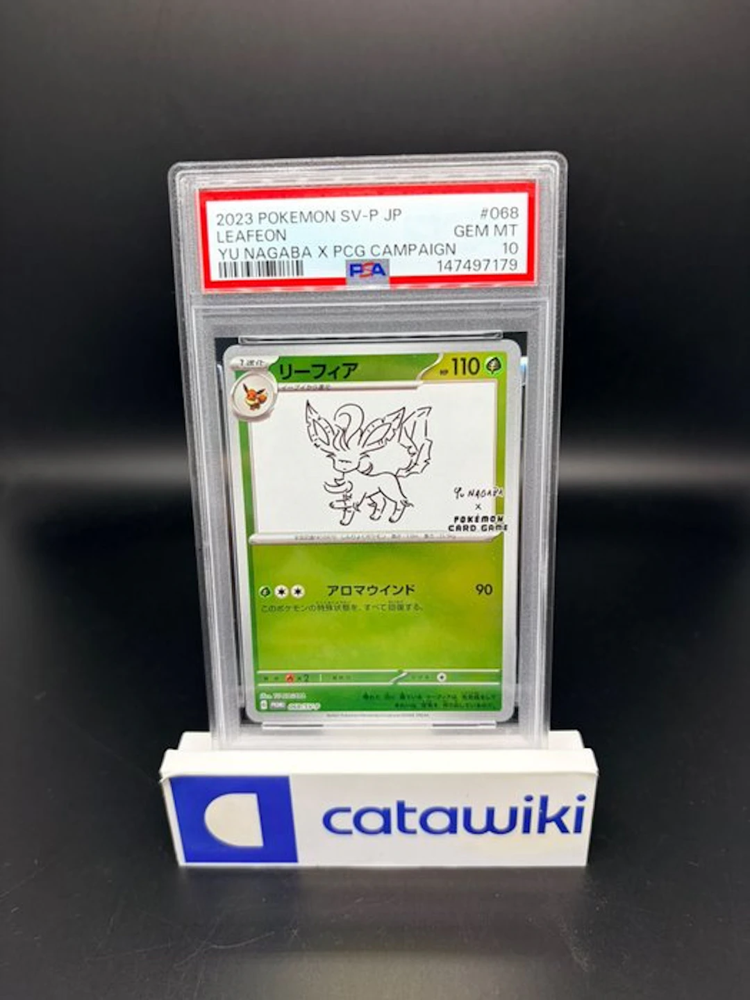 Pokémon - 1 Graded card - Leafeon Yu Nagaba Promo PSA 10...