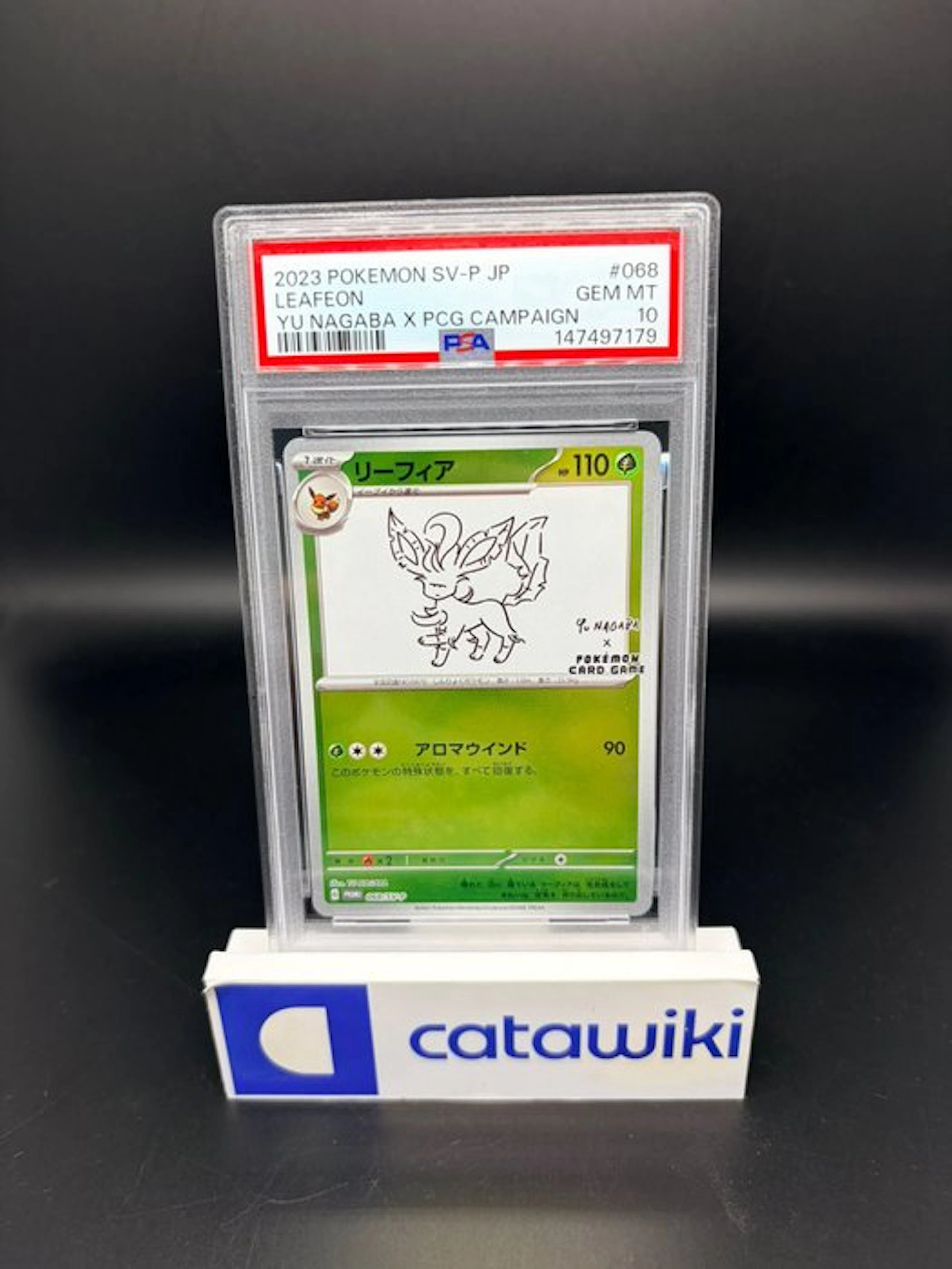 Pokémon - 1 Graded card - Leafeon Yu Nagaba Promo PSA 10...
