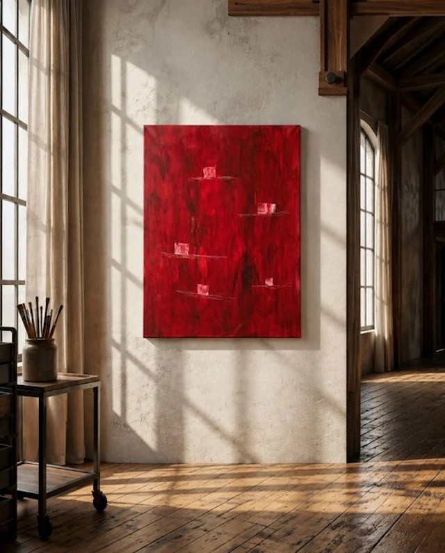 Maurizio Valch (1972) - (XL) LIBRA · Five pale forms in suspension