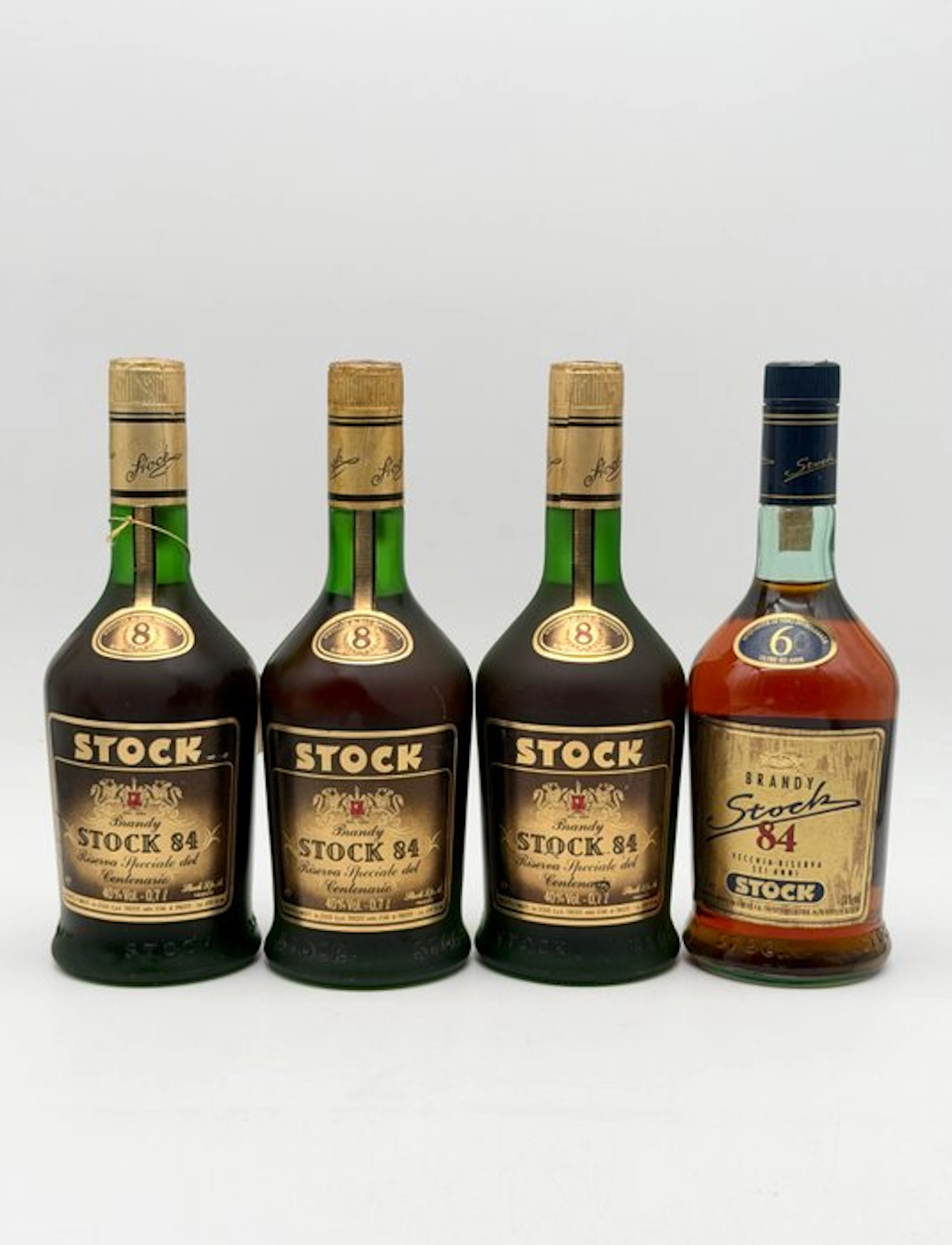 Stock - Brandy Riserva Speciale 8 Anni + Vecchia Riserva 6 Anni - b