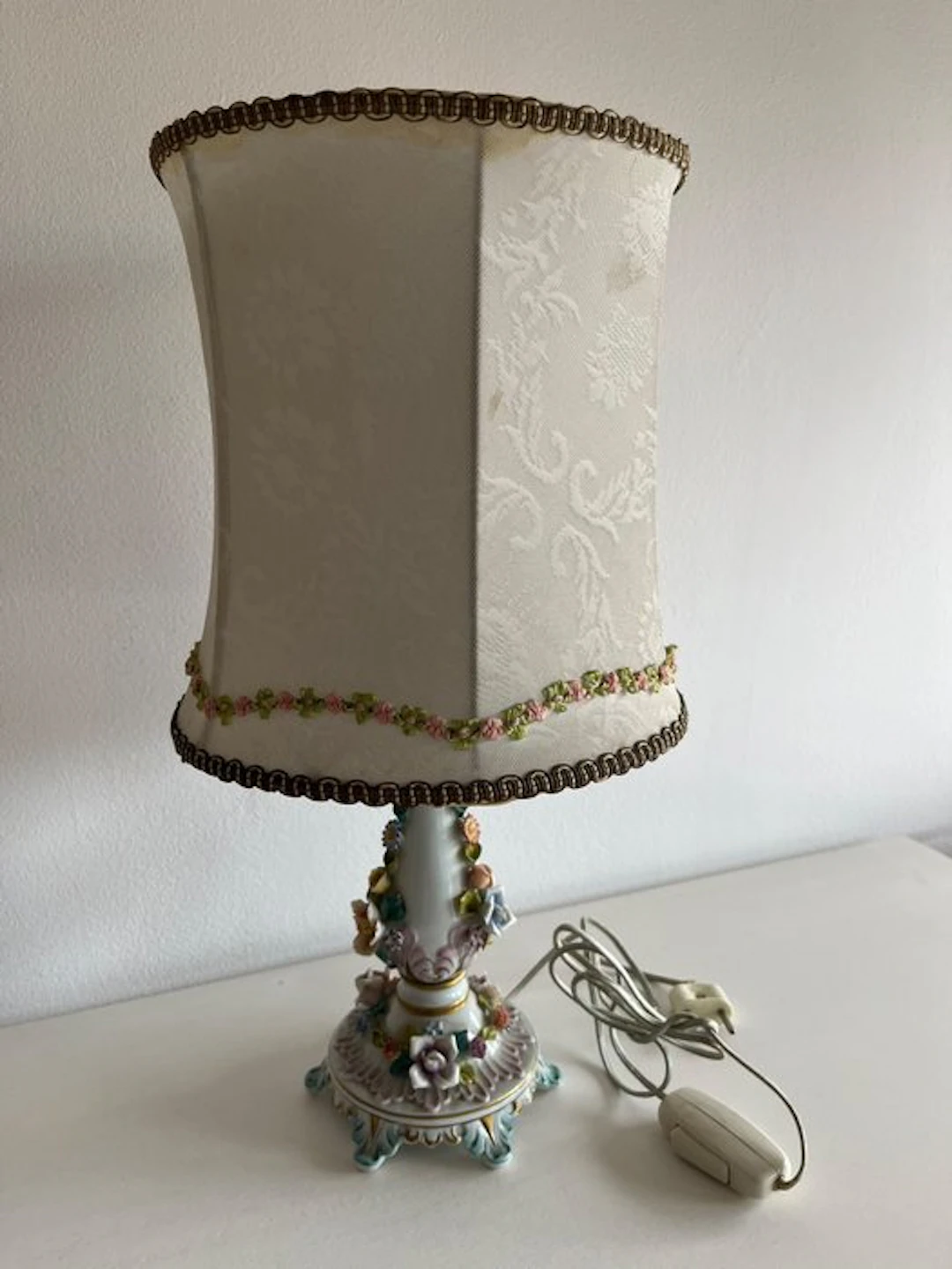 Table lamp - Porcelain - Capodimonte lamp
