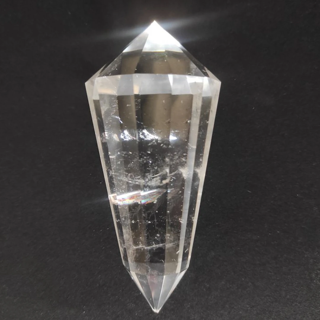 Quartz Crystal - Height: 5 cm - Width: 5 cm- 190 g - (1)