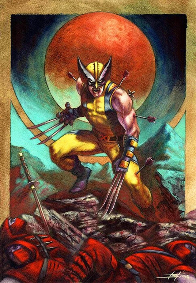 Luca Strati Print - Wolverine - OMAGGIO -WOLVERINE