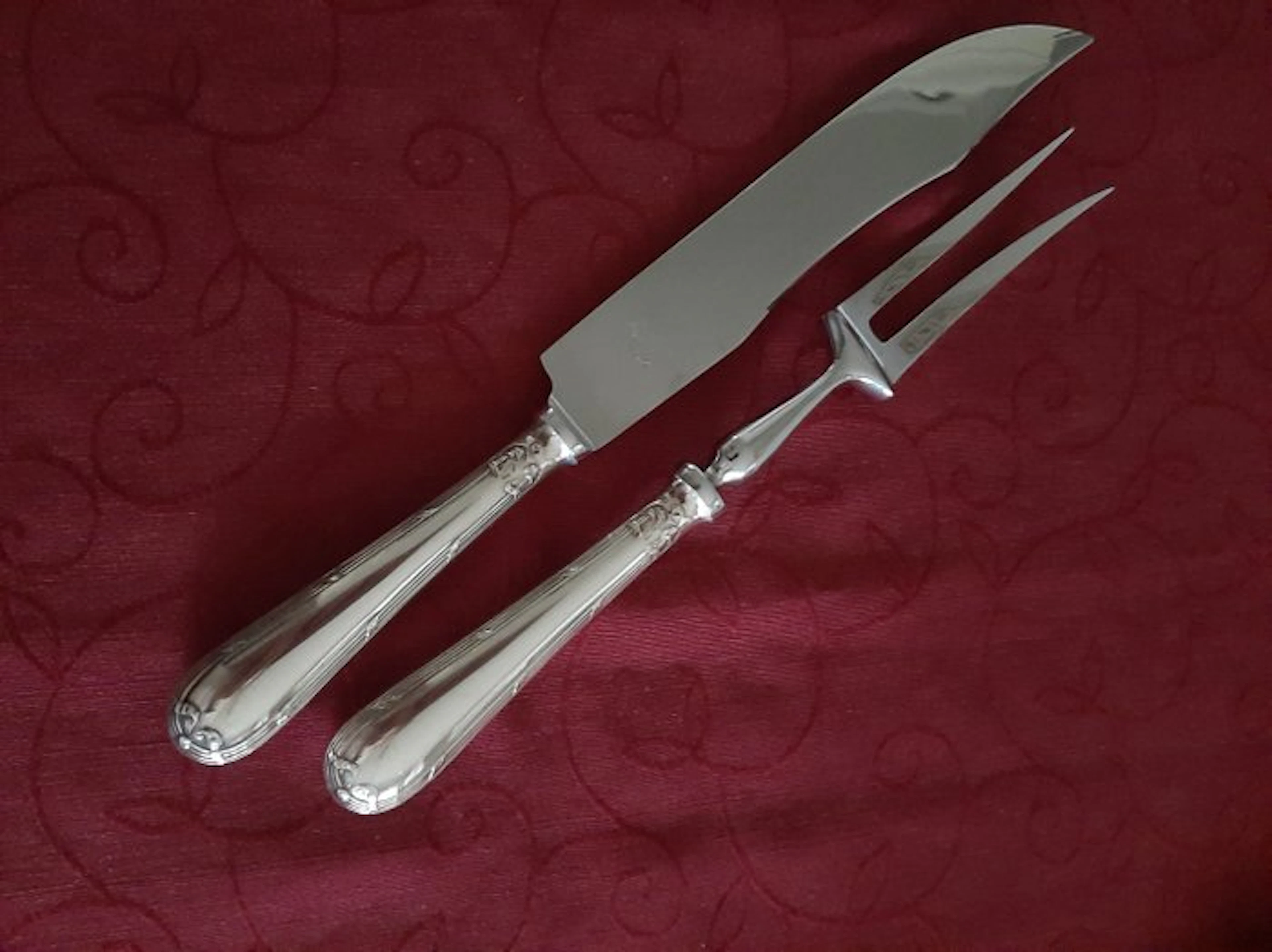 Broggi - Cutlery set (2) - Ribbons - Silverplated