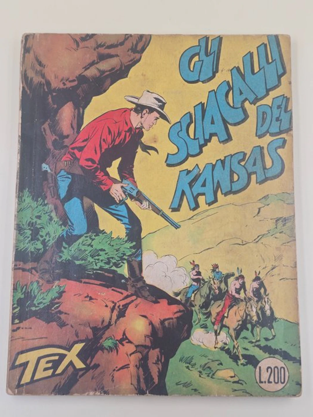 Tex n. 17 "Gli sciacalli del Kansas" - Spillato Aut