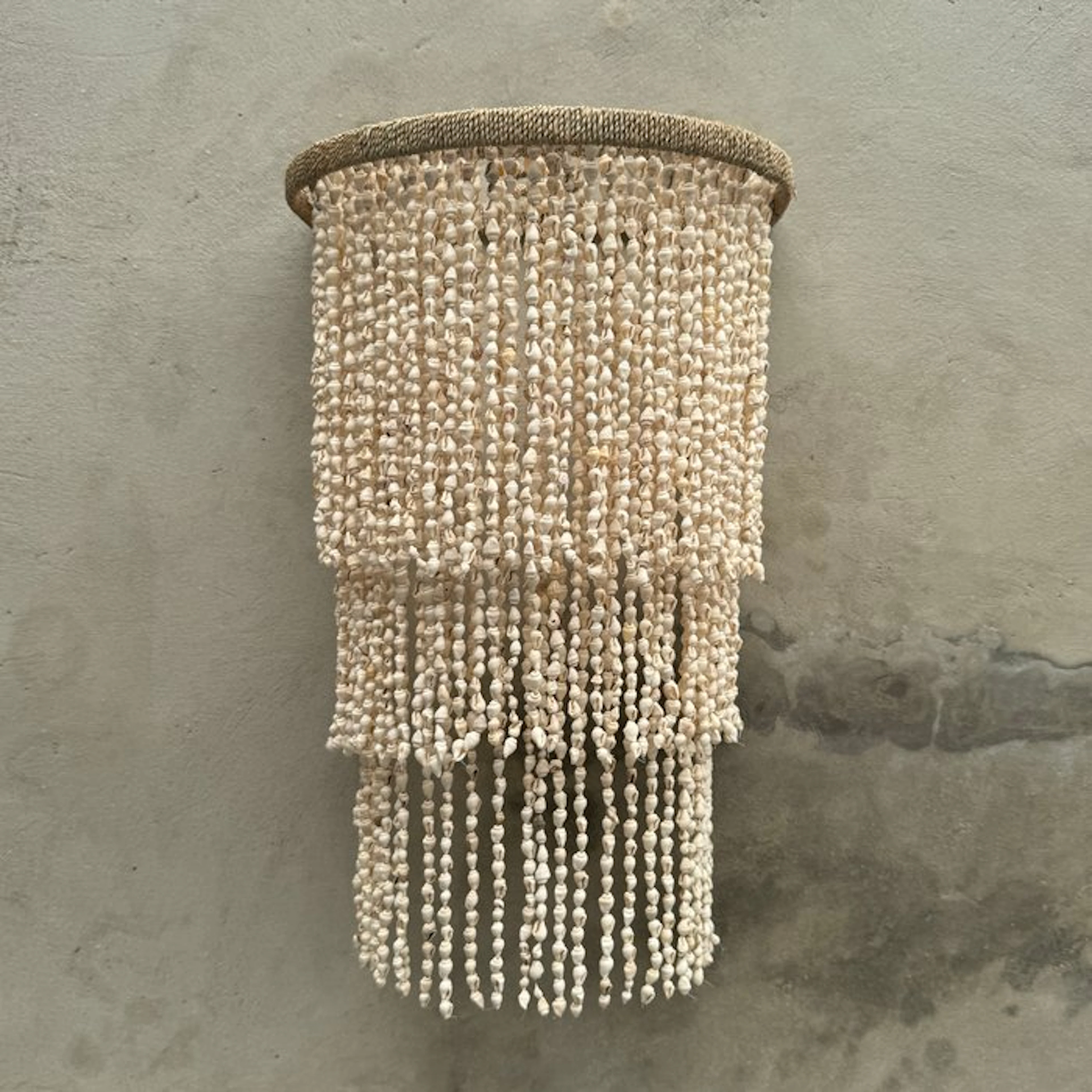NO RESERVE PRICE - SL18 - Natural Shell Wall Lamp –...