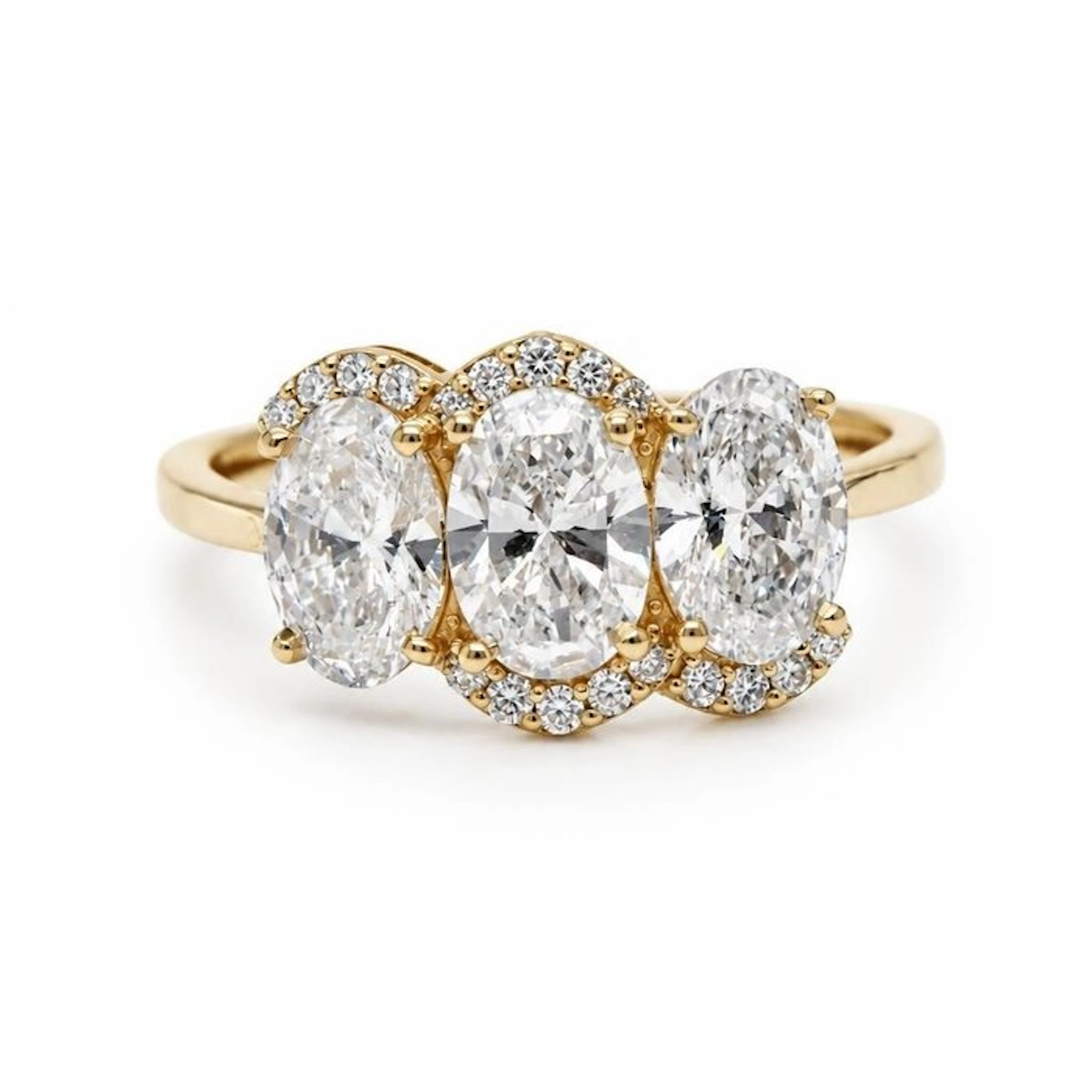 No reserve price - Ring - 14 kt