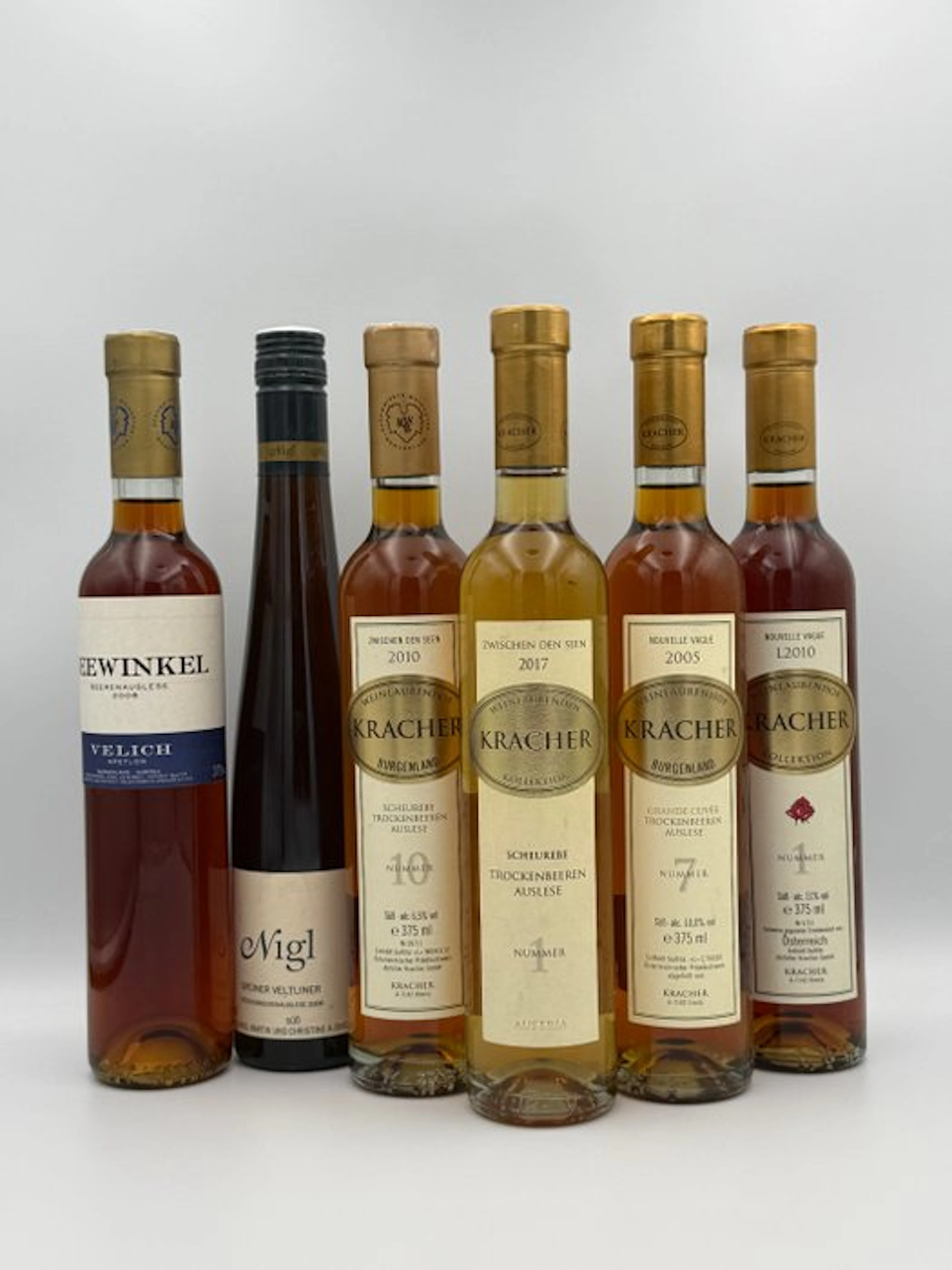 Kracher "Collection TBA" + 2008 Nigl Grüner Veltliner TBA...