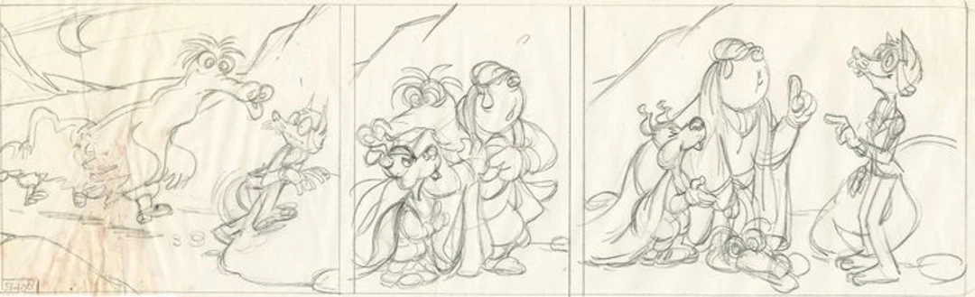 Marten Toonder Studio's (Jan van Haasteren) - 1 Original...