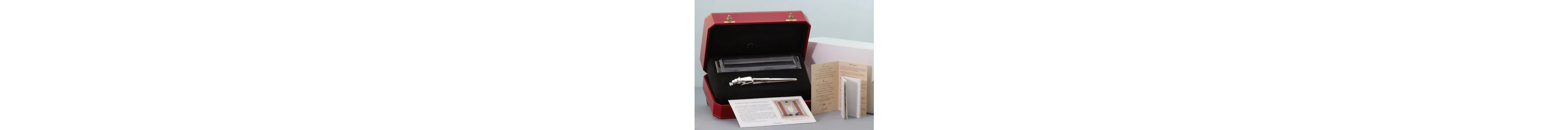 Cartier - Exceptional Panthere limited edition Sterling Silver - Fountain pen