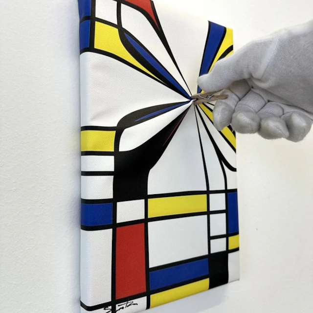Santicri - Compressed Icon, Mondrian