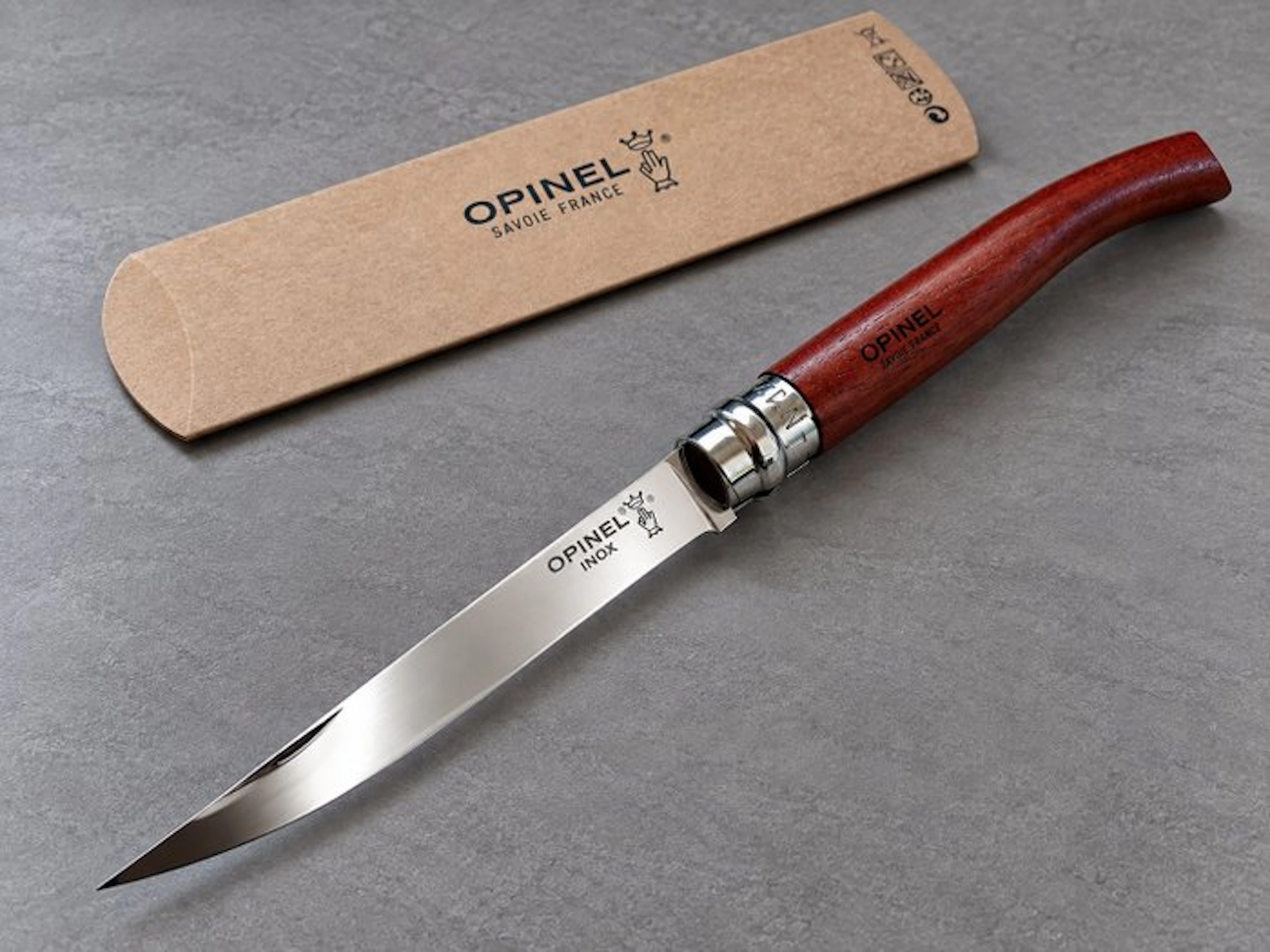 Opinel Opinel Effilé N°12 Padouk – Coltello da Sfiletto...