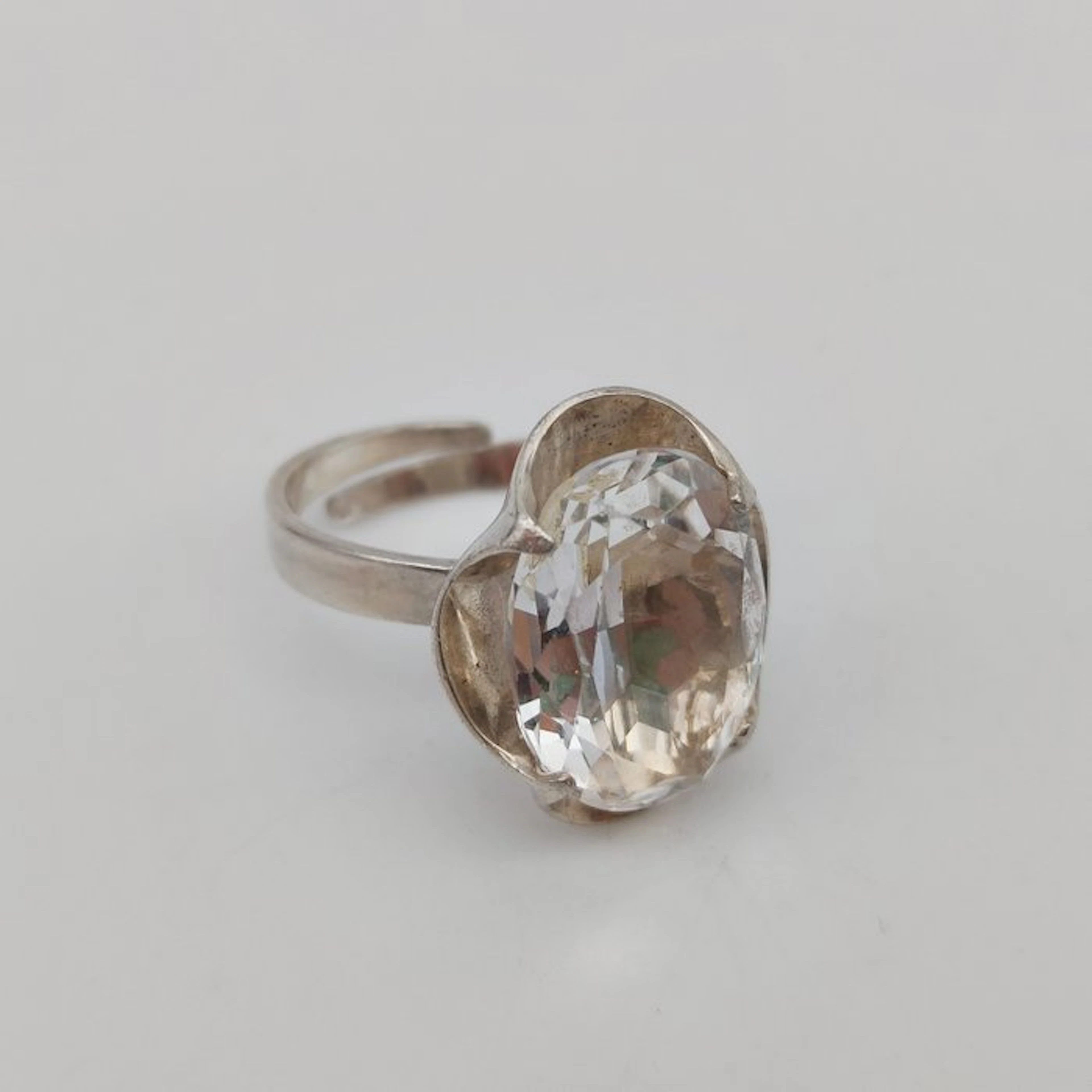 No reserve price - Ring Silver - Bengt Hallberg
