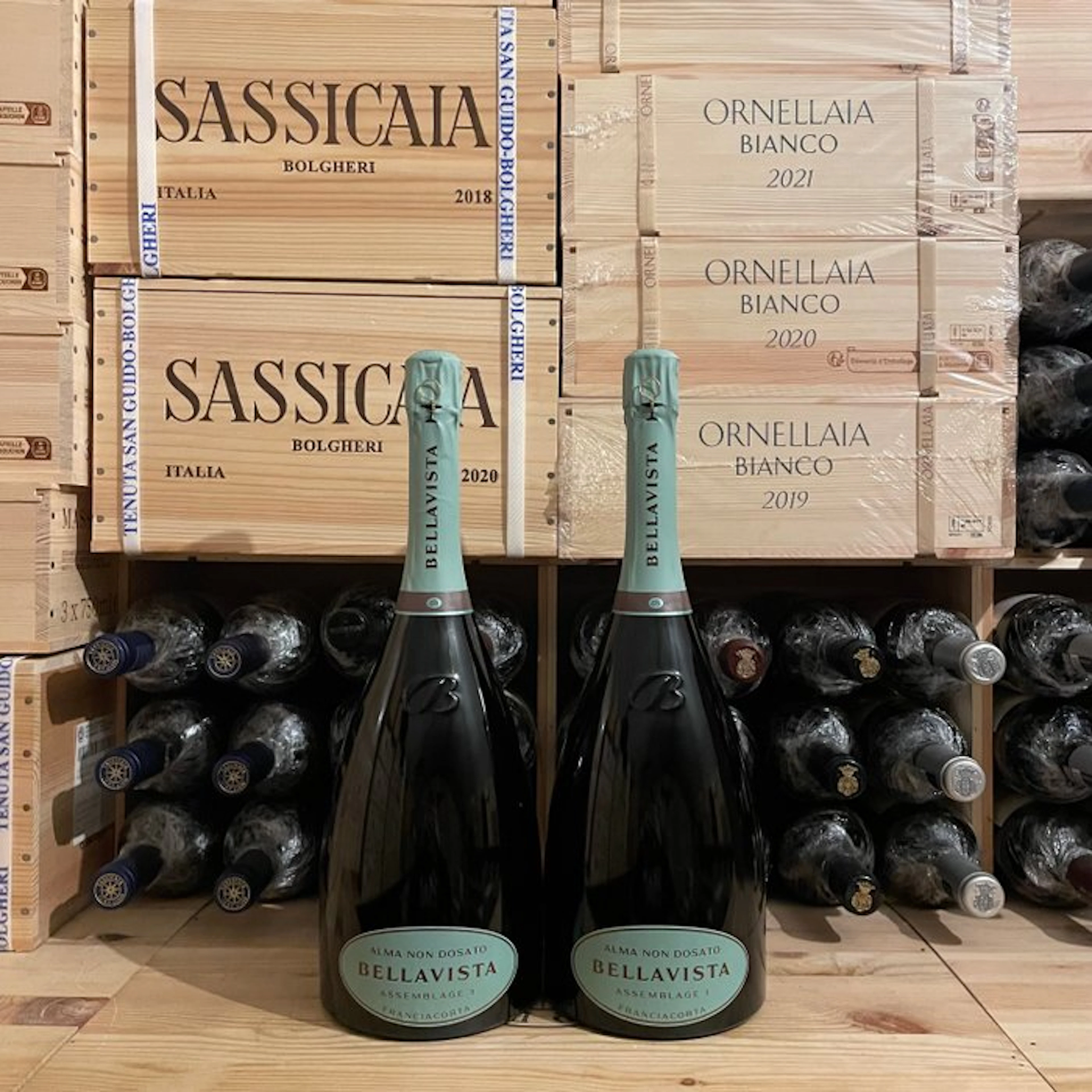 Bellavista, Alma Non Dosato "Assemblage 2" - Franciacorta - 2 Magnums (1.5L)