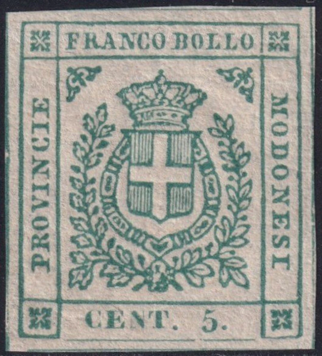 Italian Ancient States - Modena 1860 - Provisional...