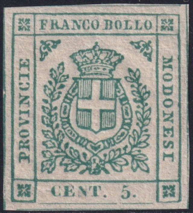 Italian Ancient States - Modena 1860 - Provisional...