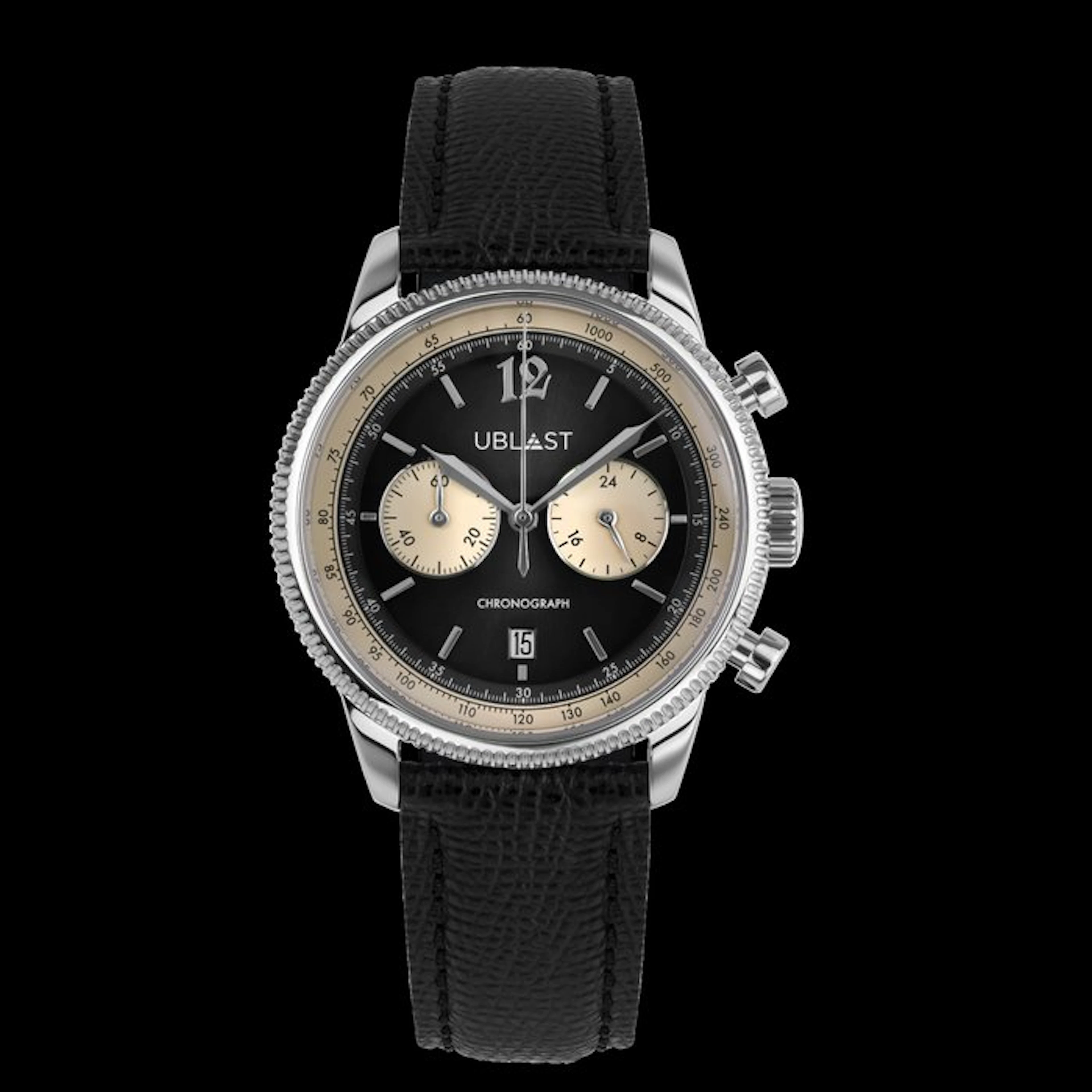 Ublast - Majesty Chronograph - Sapphire Glass - REF.UBMAJ40BK - Ltd