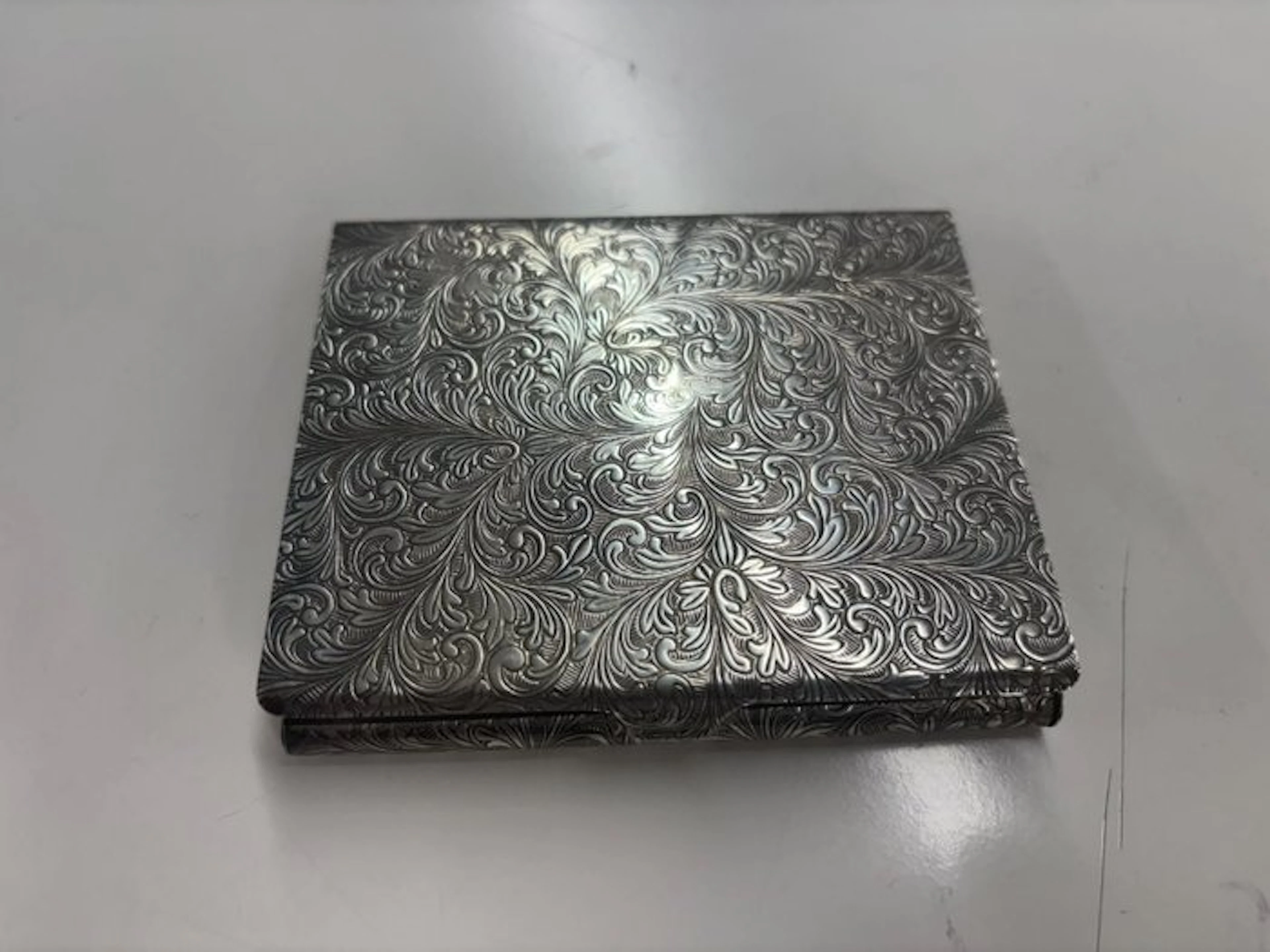 Cigarette box - .925 silver