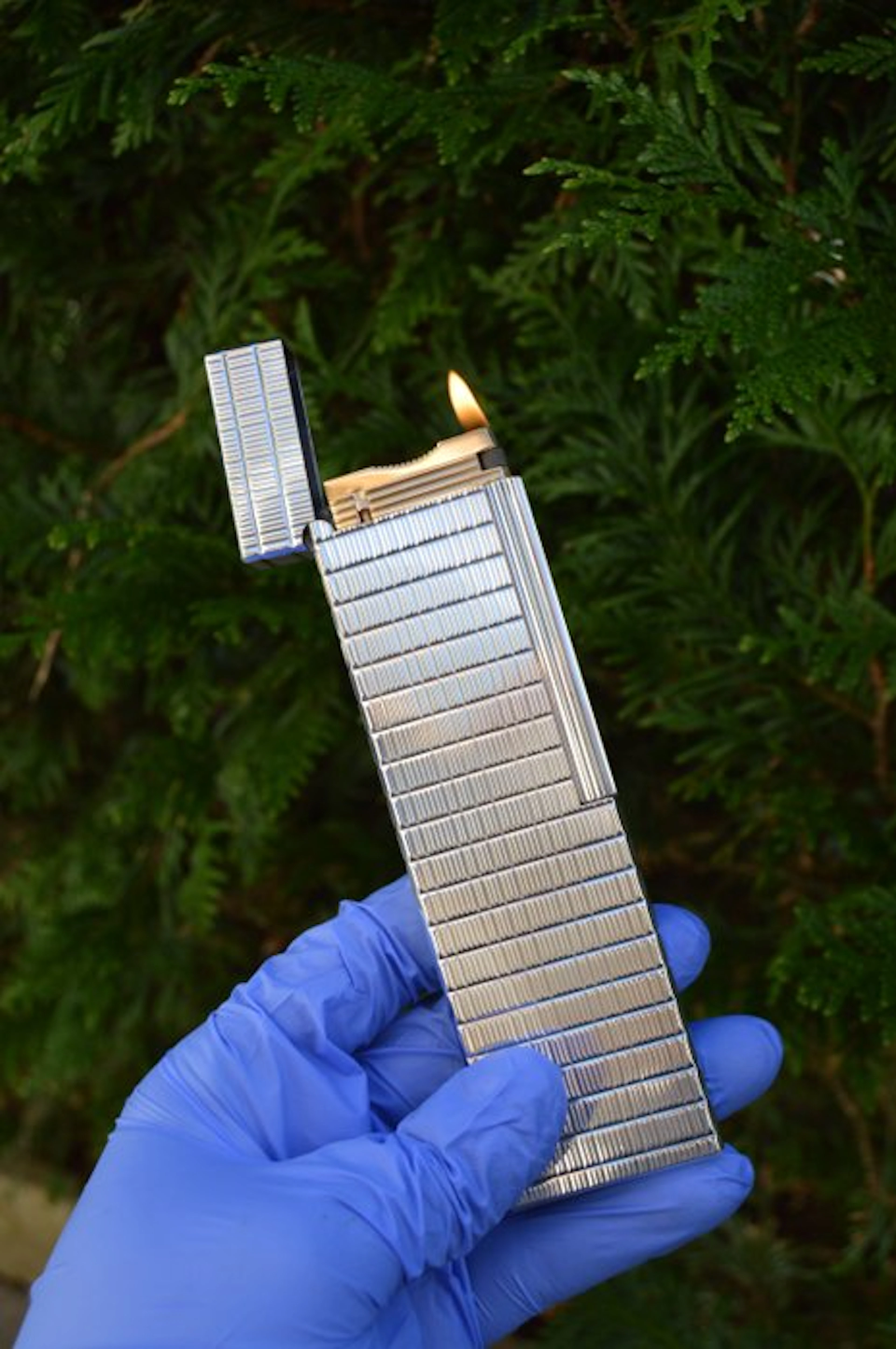 S.T. Dupont - Line 1 BR Table Lighter - Price of Wales