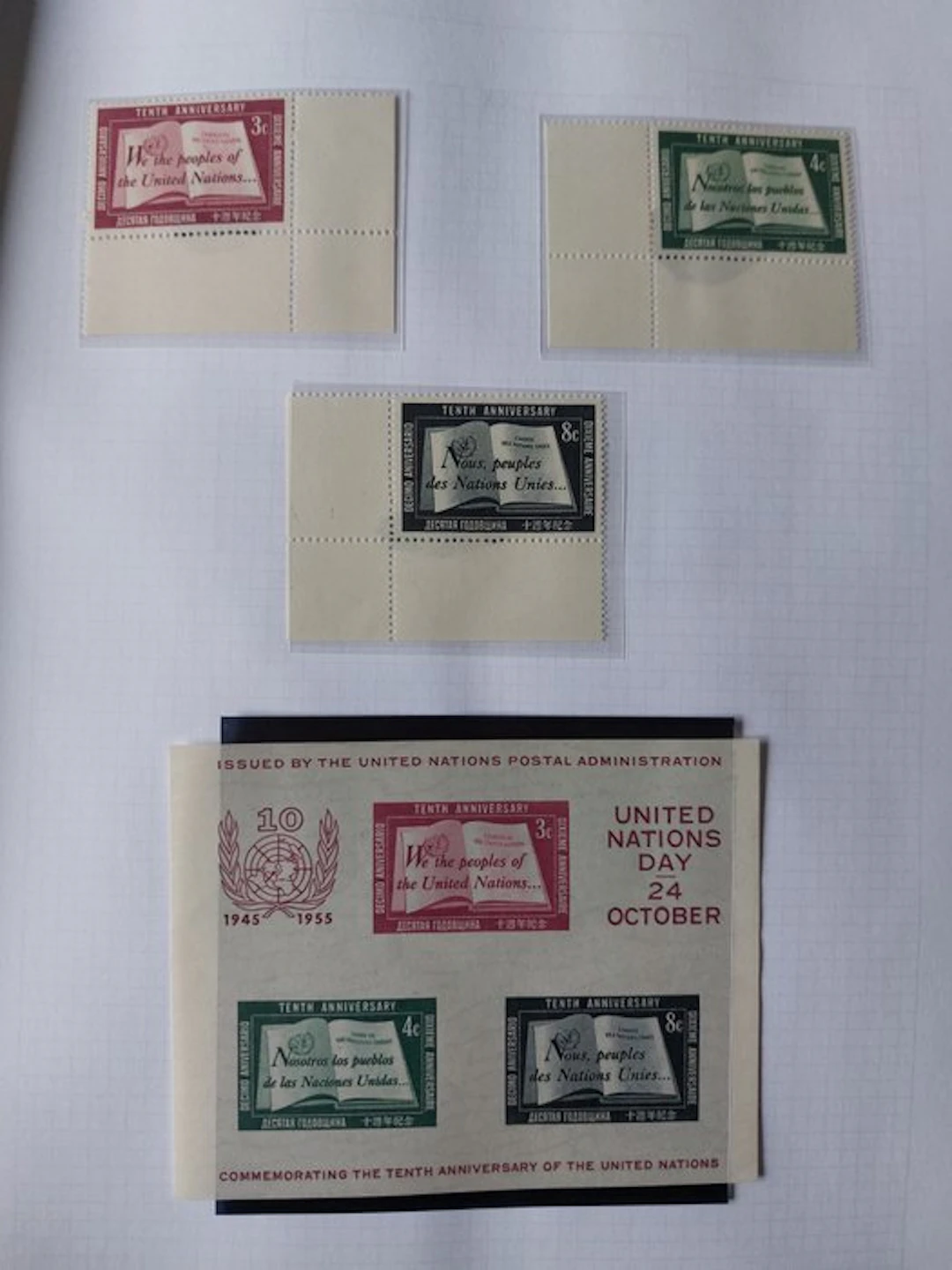 United Nations - New York 1951/1991 - Mint collection in a blank album