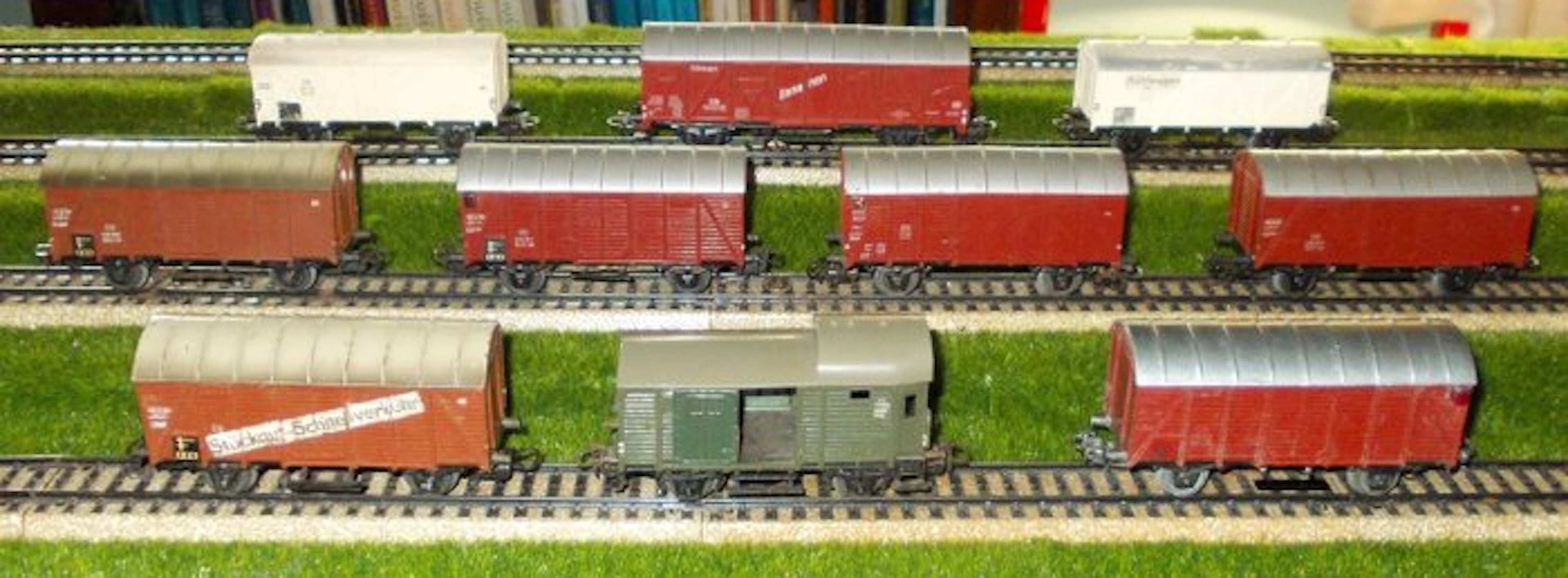 Märklin H0 - 4505, 4506, 4507, 4508, 4600, 4637 - Model train wagon (10)