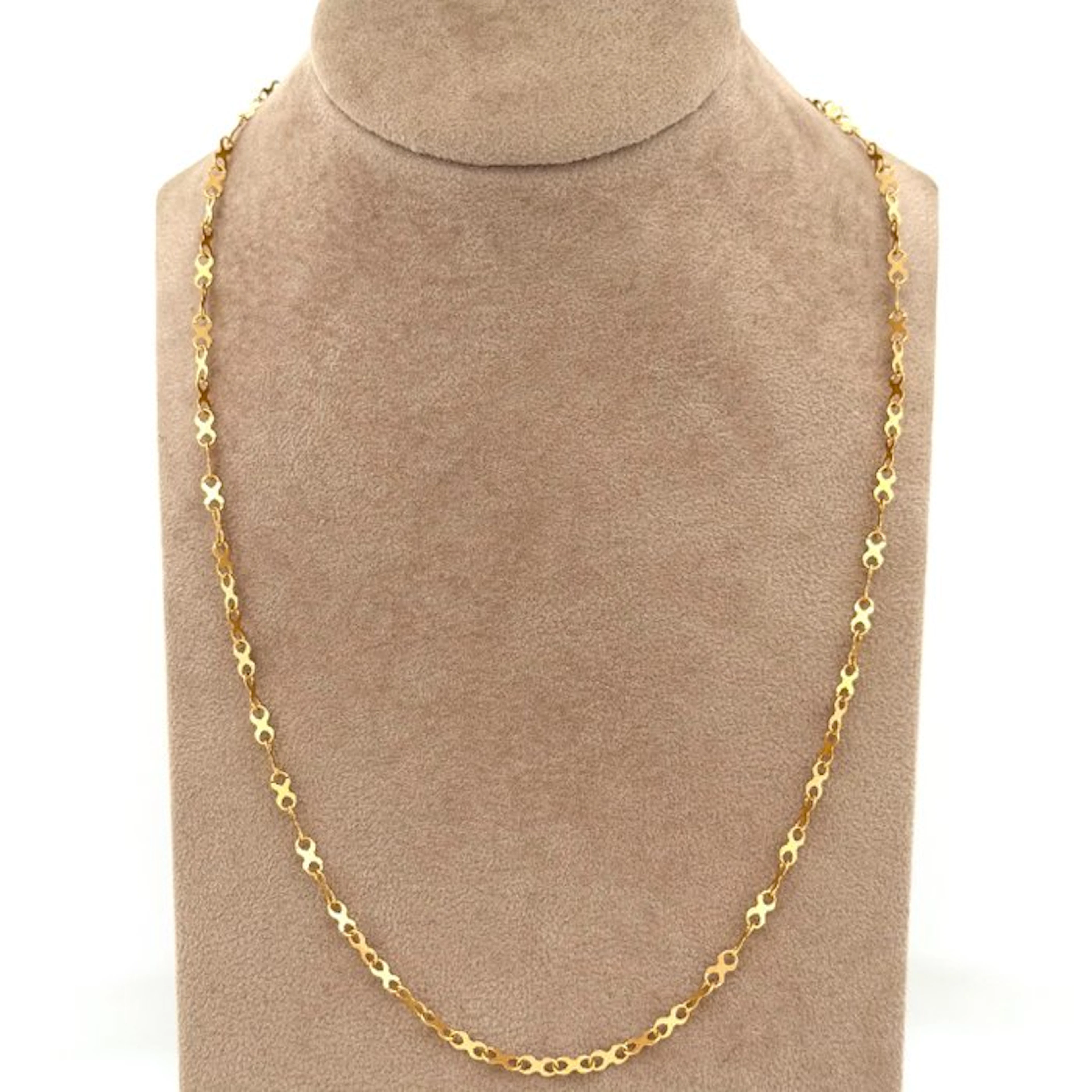 Necklace - 18 kt. Yellow gold - Made in Italy