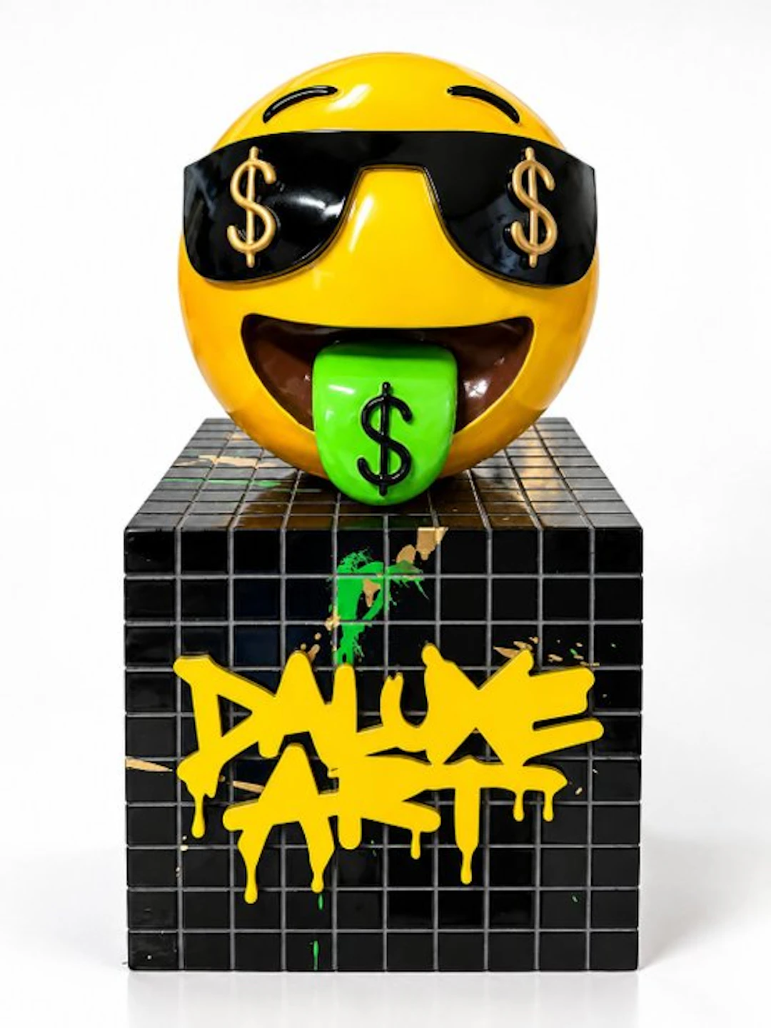 Daluxe Art - 1999 • XL Dollar Emoji Display – 60 cm