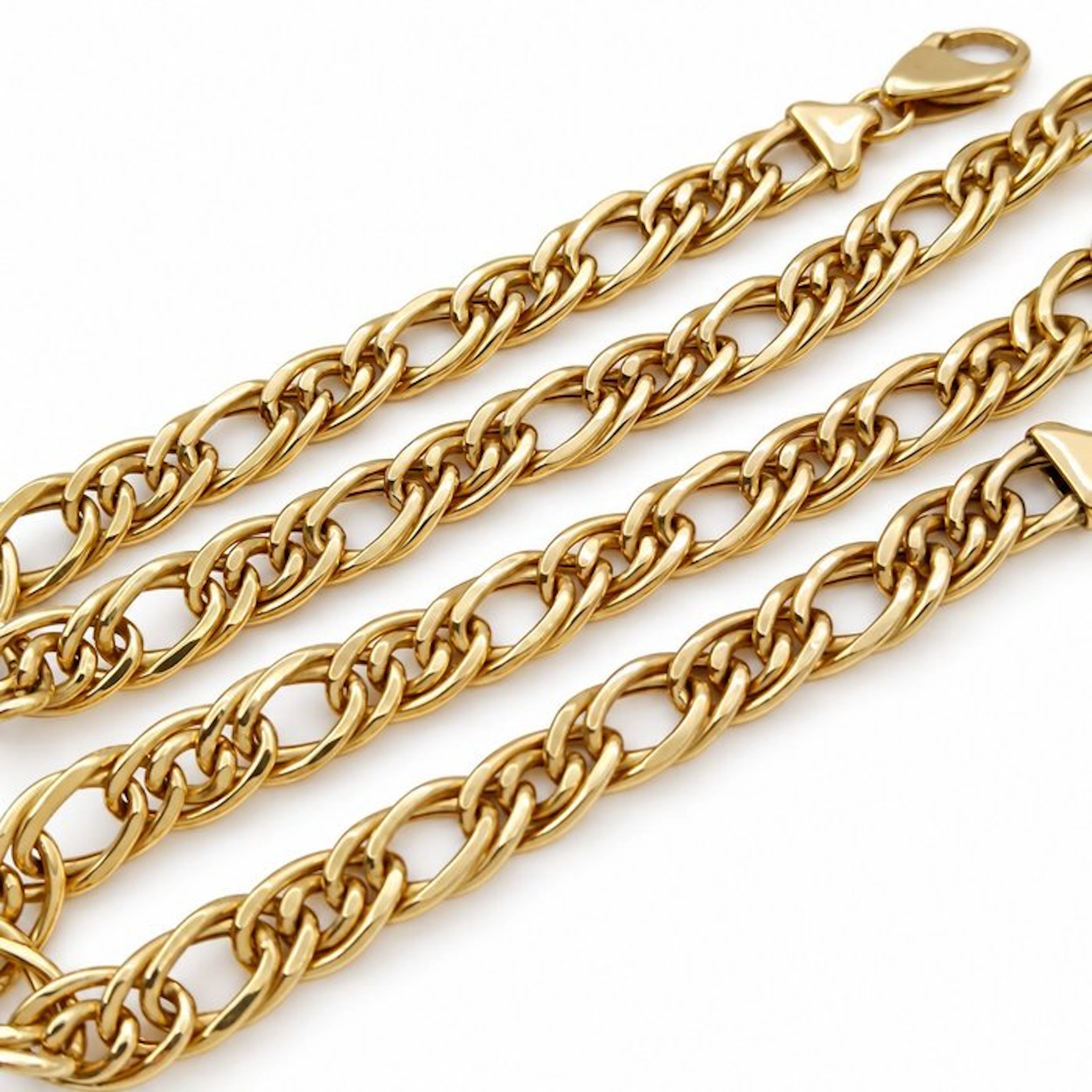 Necklace - 18 kt. Yellow gold - Made in Italy - Handmade